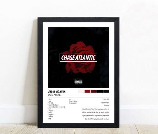 Chase Atlantic | Chase Atlantic | Custom Album Cover Poster Print