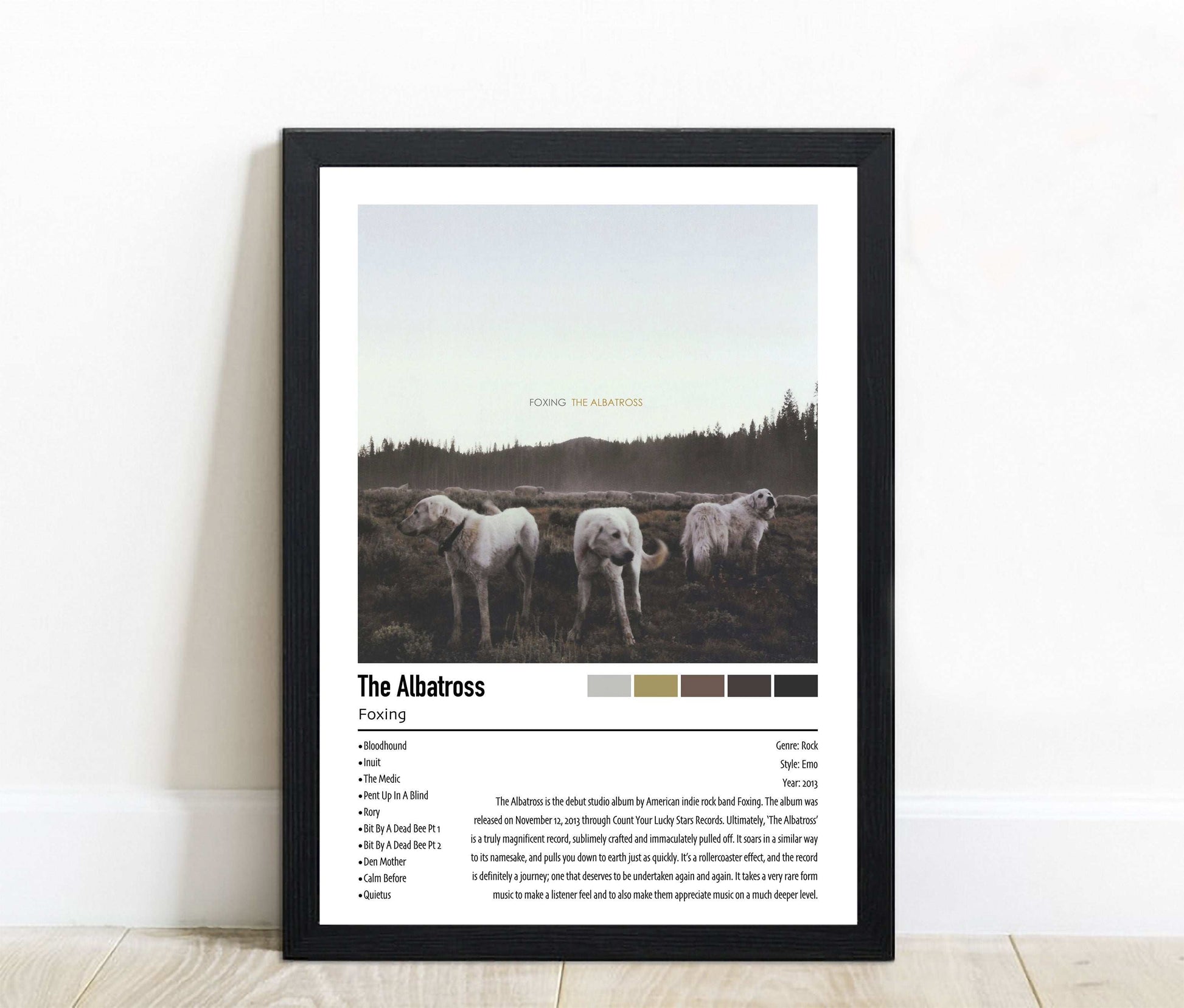 Foxing | The Albatross | Custom Album Cover Poster Print