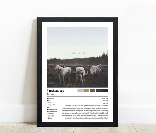 Foxing | The Albatross | Custom Album Cover Poster Print