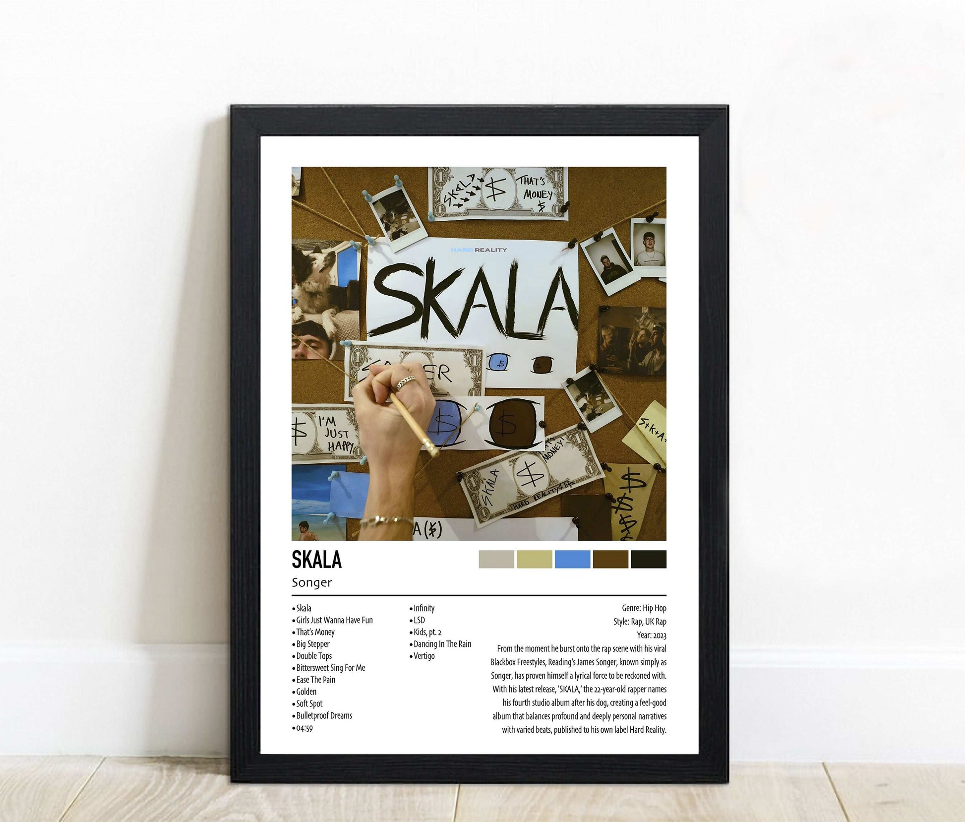 Songer | SKALA | Custom Album Cover Poster Print