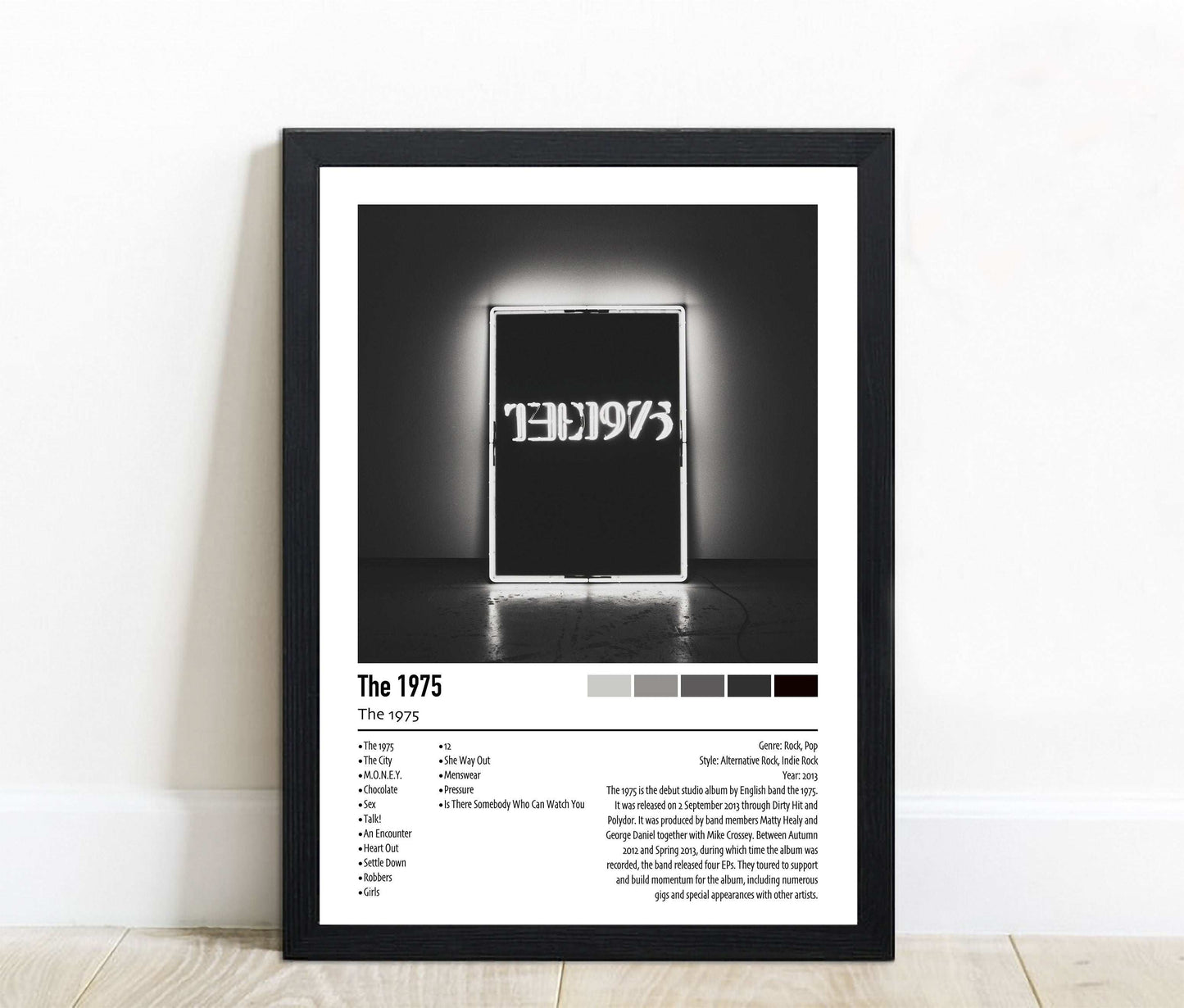The 1975 | The 1975 | Custom Album Cover Poster Print