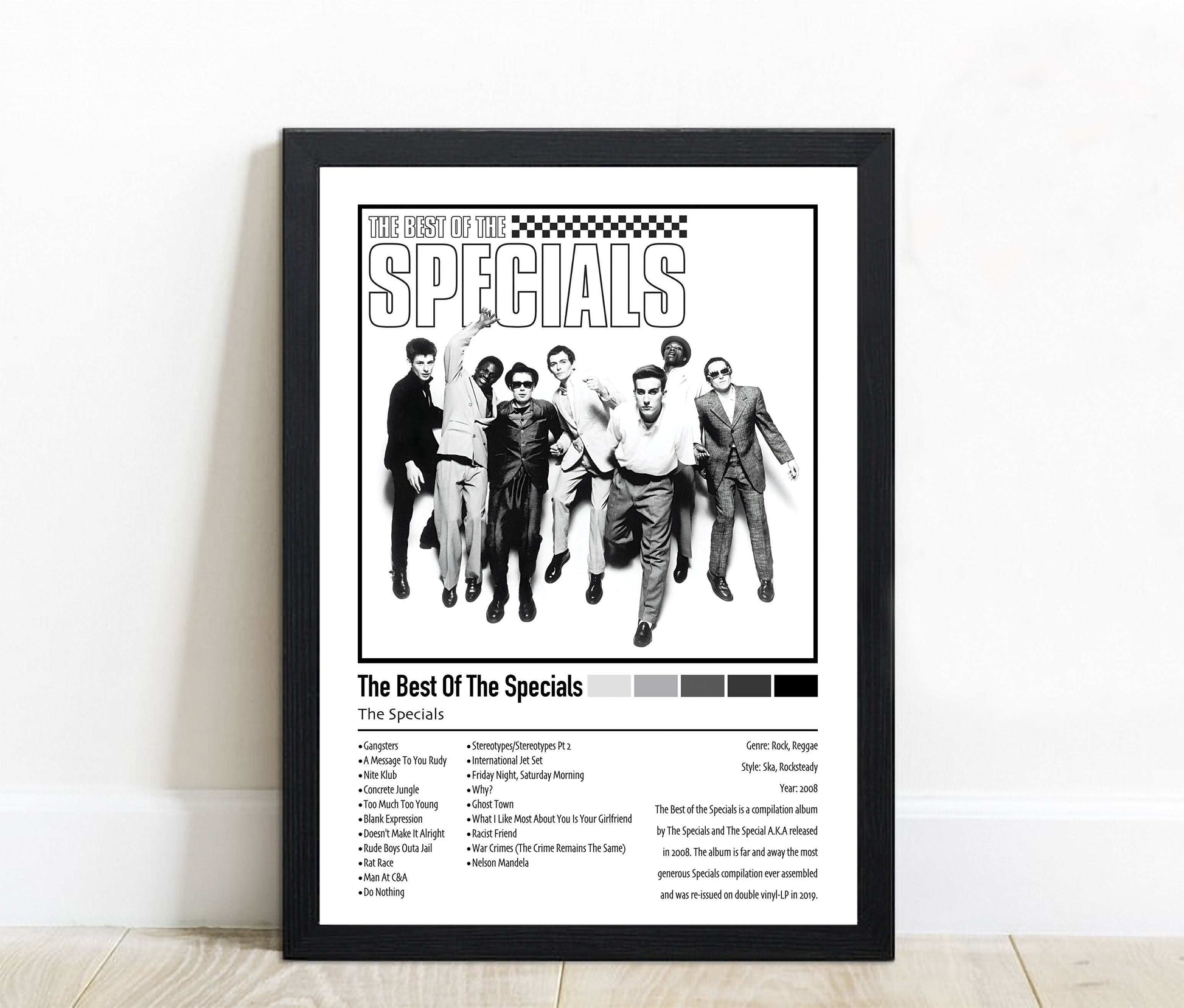 The Specials | The Best of The Specials | Custom Album Cover Poster Print