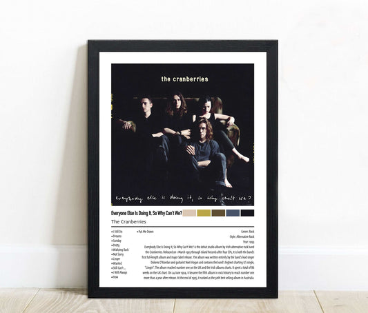The Cranberries | Everyone Else Is Doing It. So Why Can't We | Custom Album Cover Poster Print