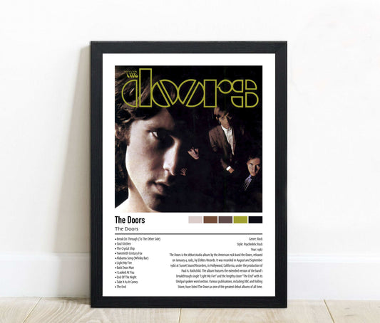 The Doors | The Doors | Custom Album Cover Poster Print