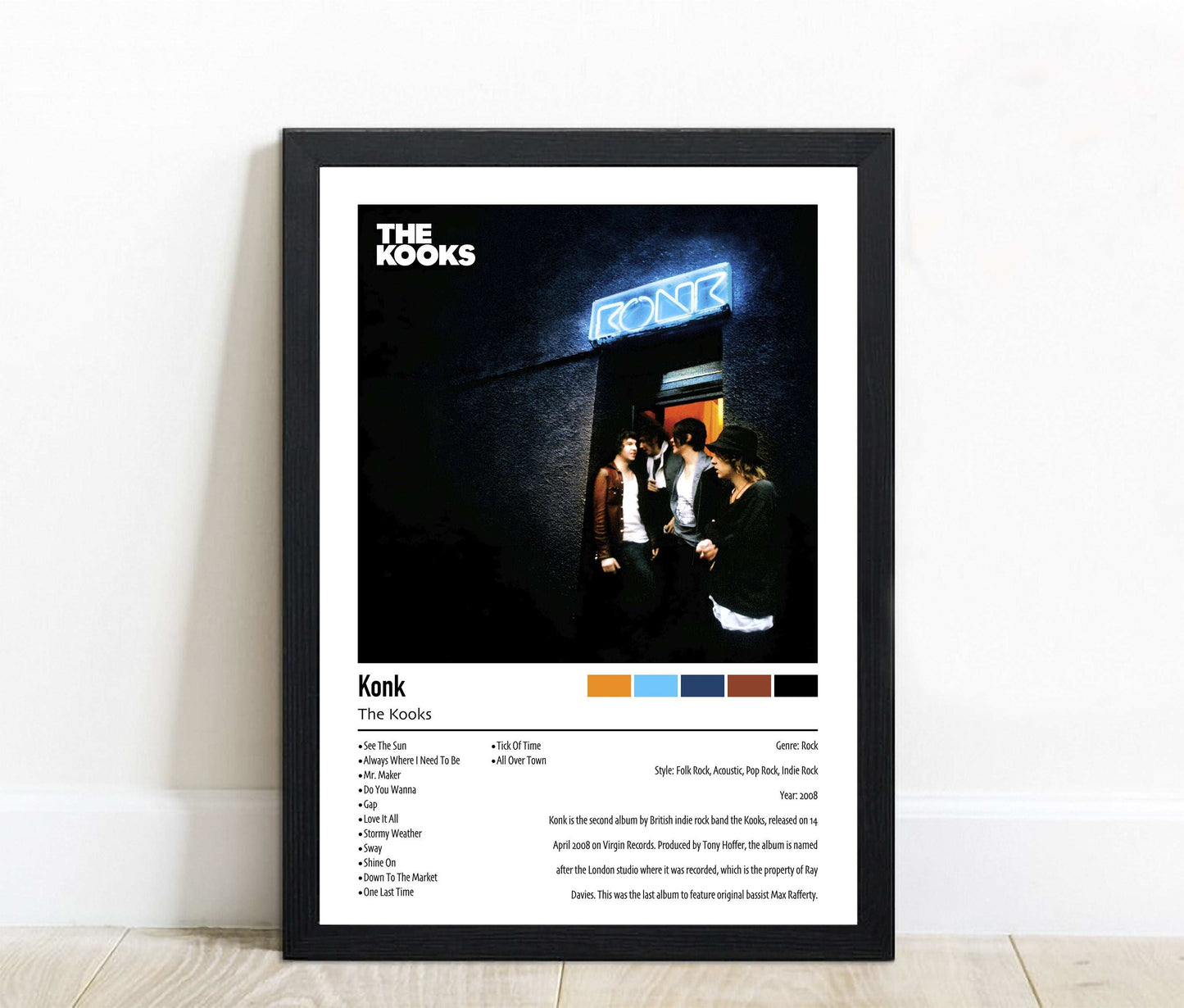 The Kinks | Konk | Custom Album Cover Poster Print