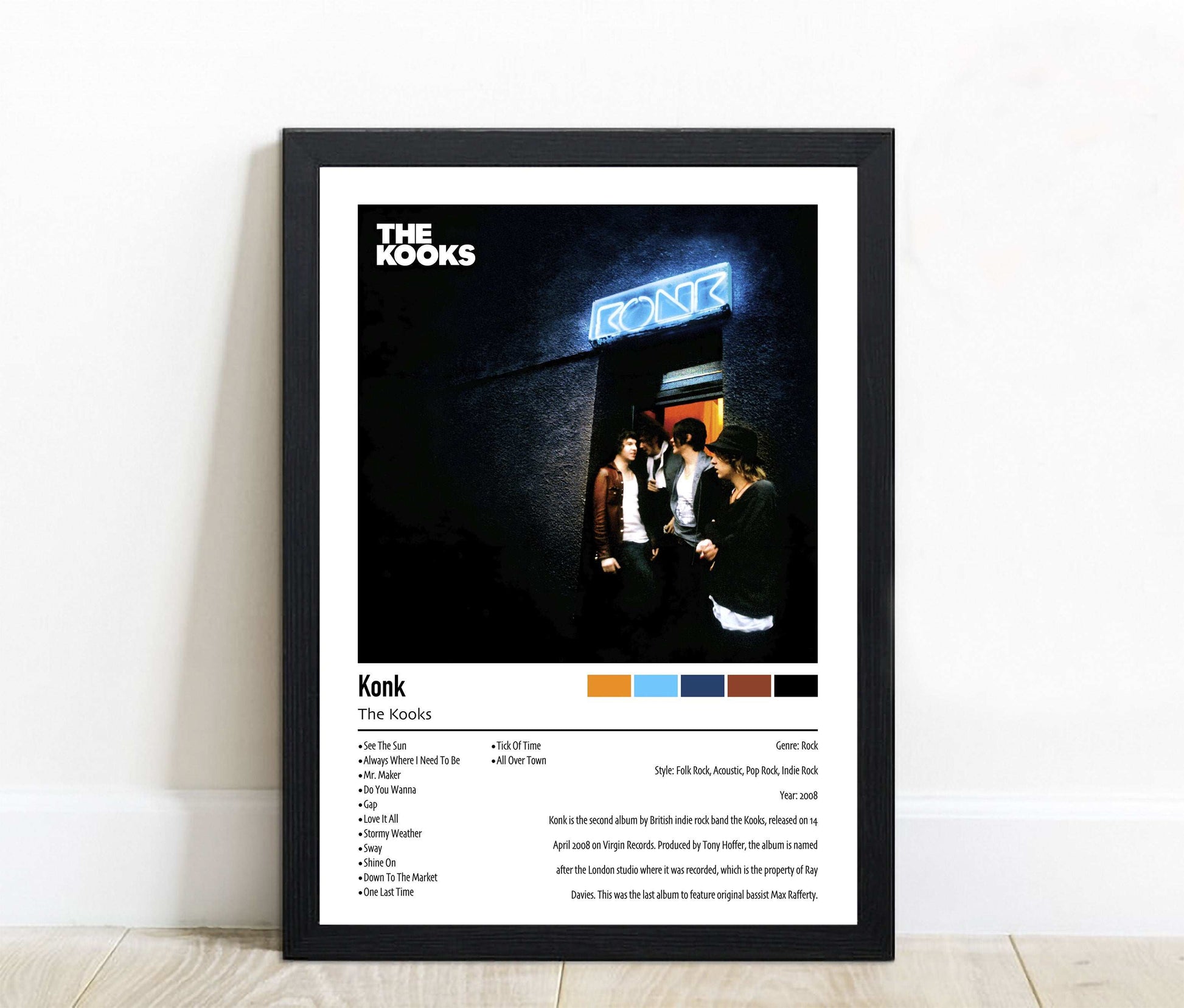 The Kinks | Konk | Custom Album Cover Poster Print