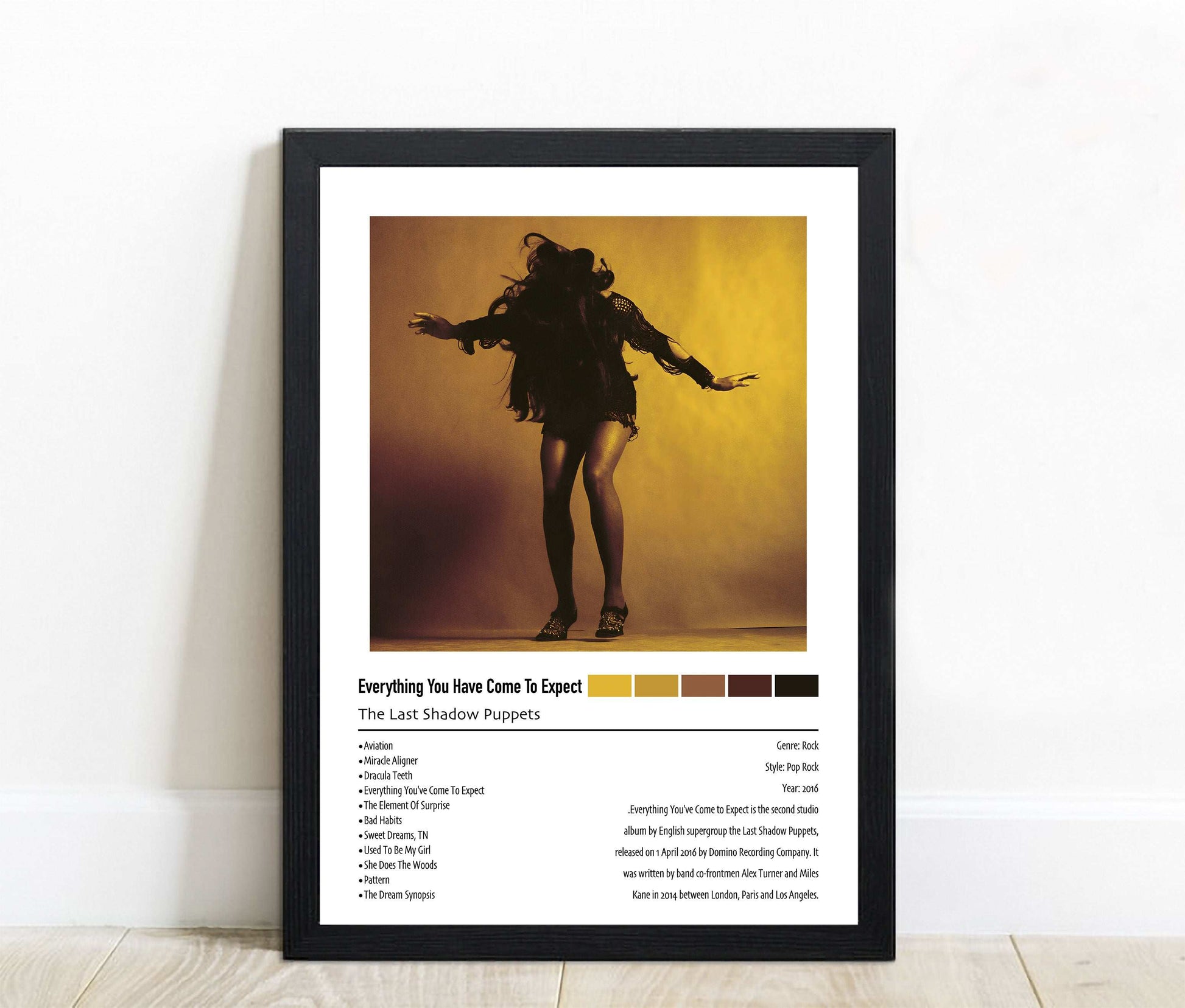 The Last Shadow Puppets | Everything You Have Come To Expect | Custom Album Cover Poster Print