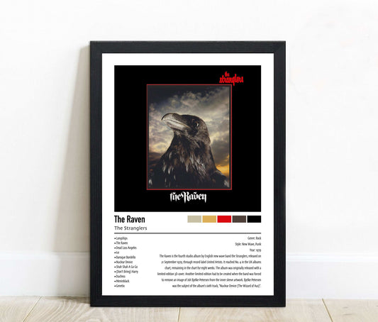 The Stranglers | The Raven | Custom Album Cover Poster Print