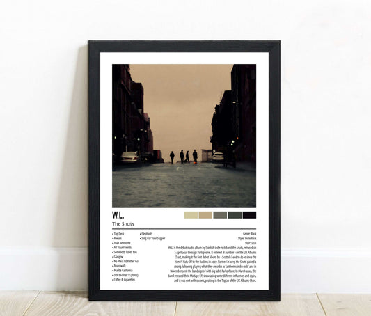 The Snuts | W.L. | Custom Album Cover Poster Print