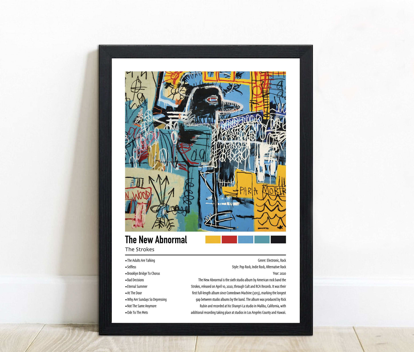 The Strokes | The New Abnormal | Custom Album Cover Poster Print