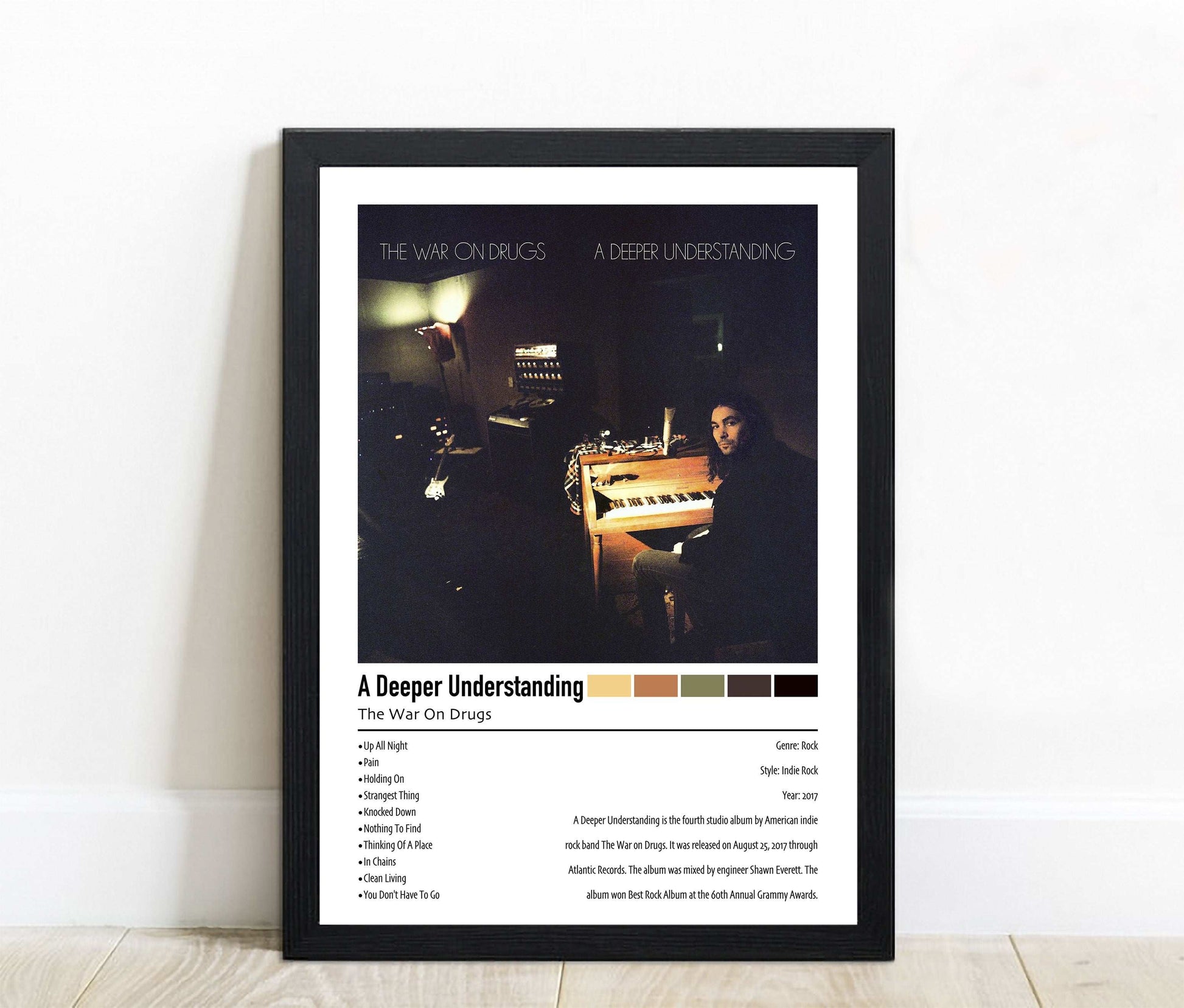 The War On Drugs | A Deeper Understanding | Custom Album Cover Poster Print