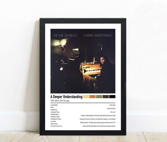 The War On Drugs | A Deeper Understanding | Custom Album Cover Poster Print