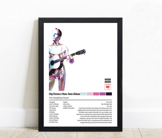 The Neighbourhood | Chip Chrome & Mono-Tones (Deluxe) | Custom Album Cover Poster Print
