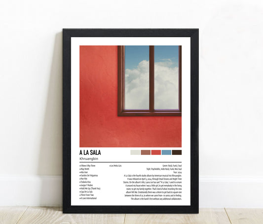 Khruangbin | A LA SALA | Custom Album Cover Poster Print
