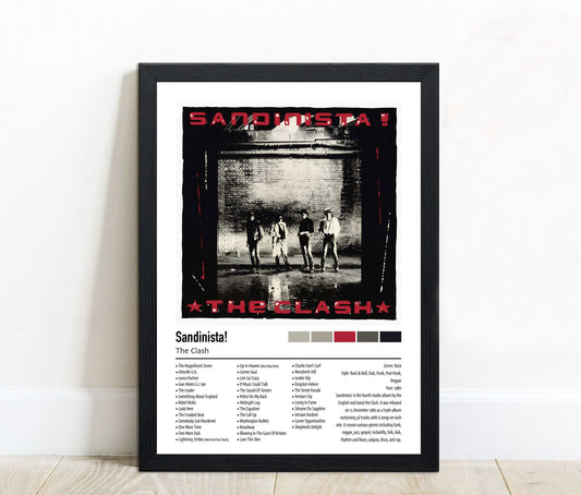 The Clash | Sandinista! | Custom Album Cover Poster Print