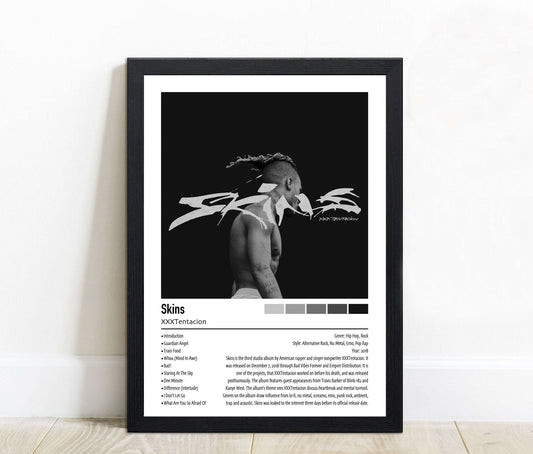 XXXTentacion | Skins | Custom Album Cover Poster Print