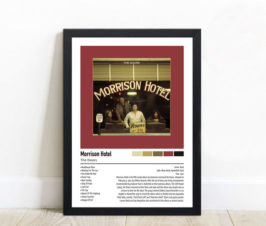 The Doors | Morrison Hotel | Custom Album Cover Poster Print