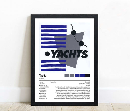 Yachts | Yachts | Custom Album Cover Poster Print