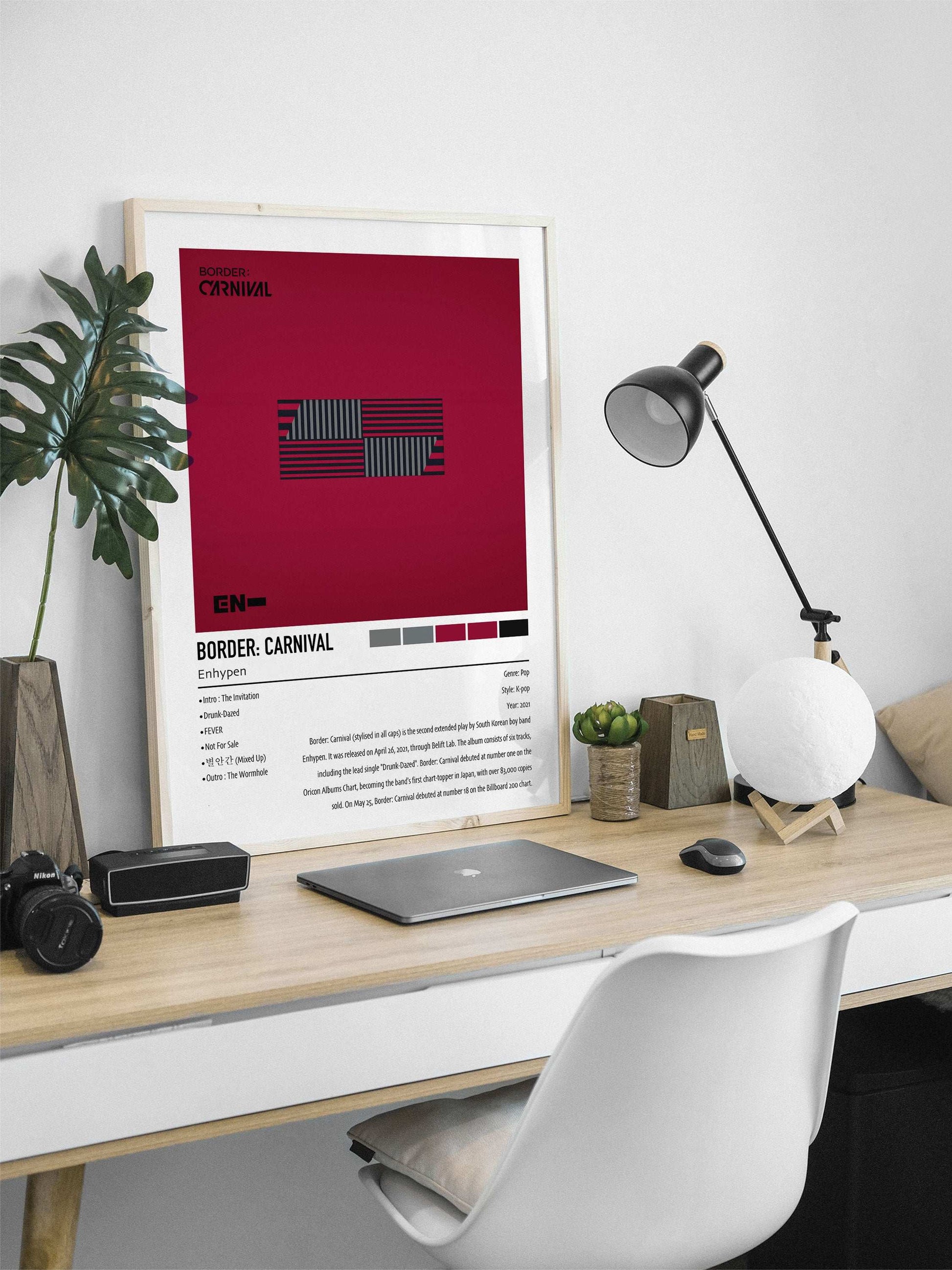 Enhypen | BORDER: CARNIVAL | Custom Album Cover Poster Print