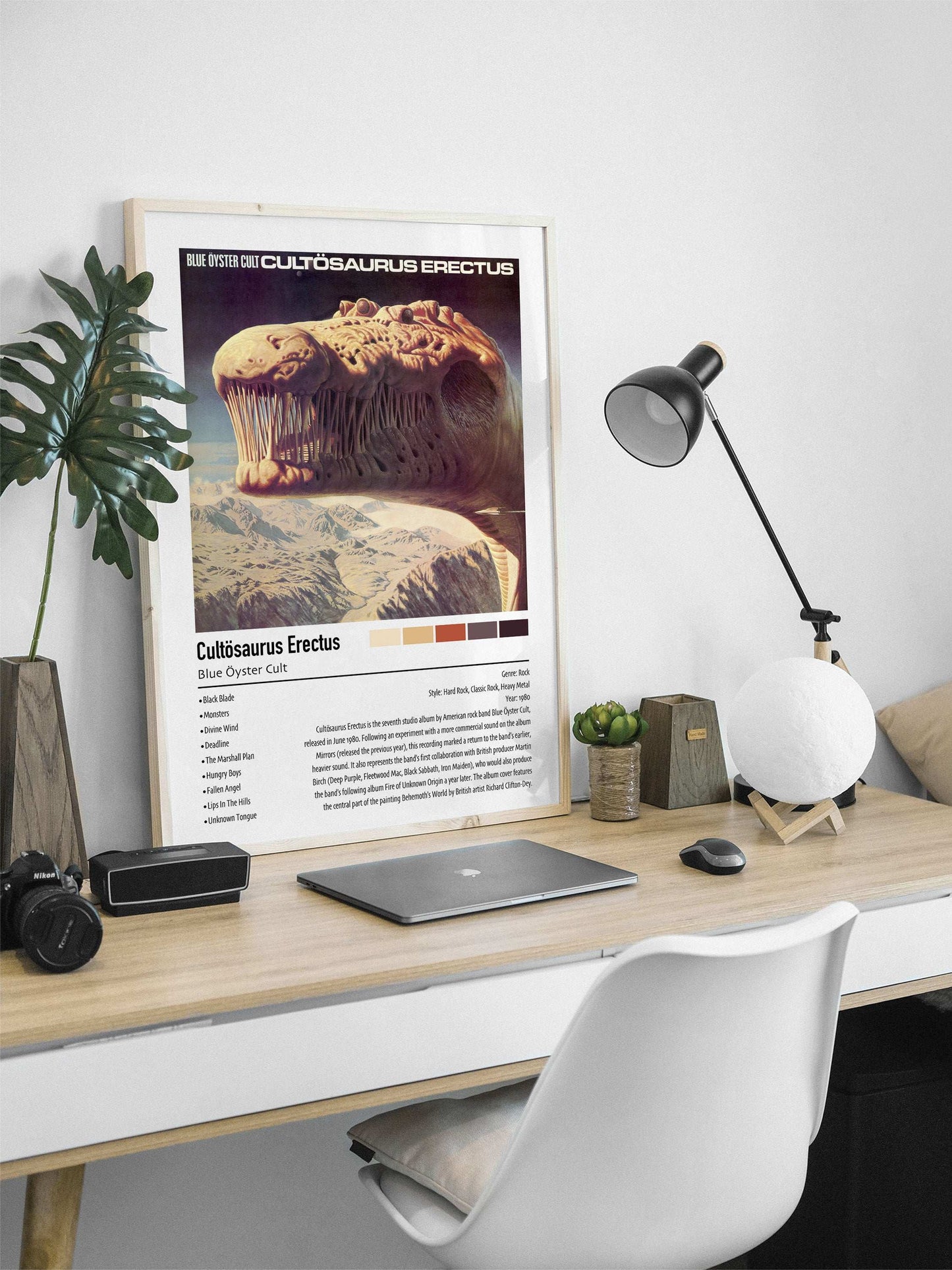 Blue Öyster Cult | Cultösaurus Erectus | Custom Album Cover Poster Print