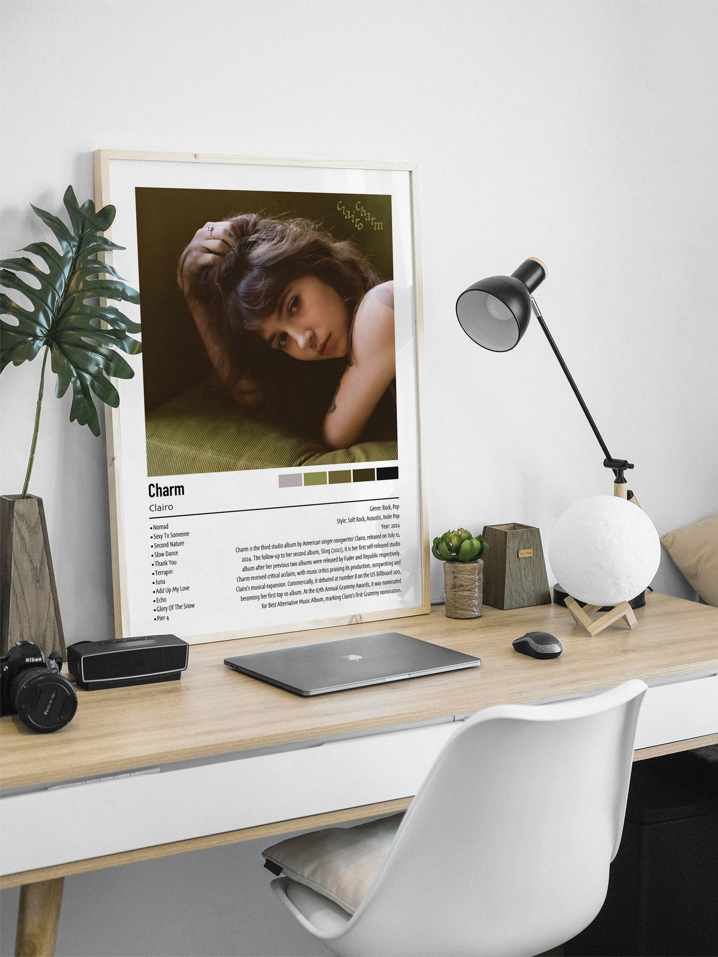 Clairo | Charm | Custom Album Cover Poster Print