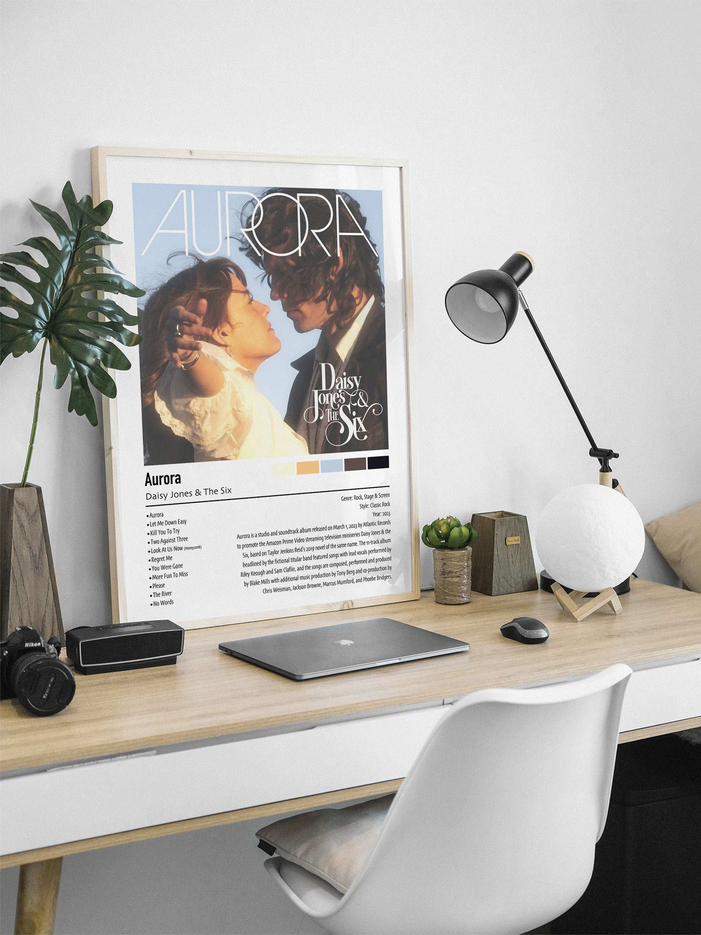 Daisy Jones & The Six | Aurora | Custom Album Cover Poster Print