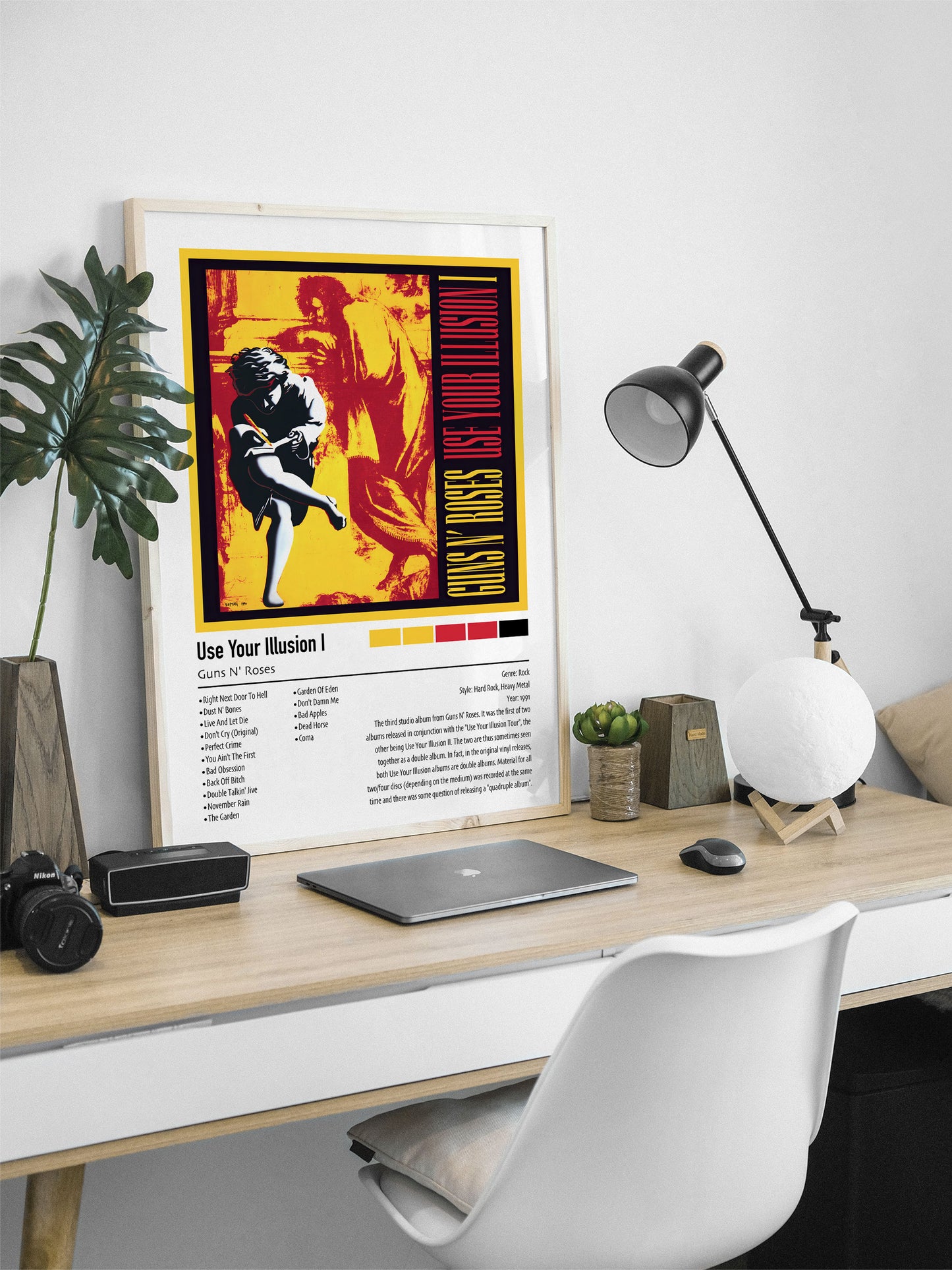 Guns N' Roses | Use Your Illusion I | Custom Album Cover Poster Print