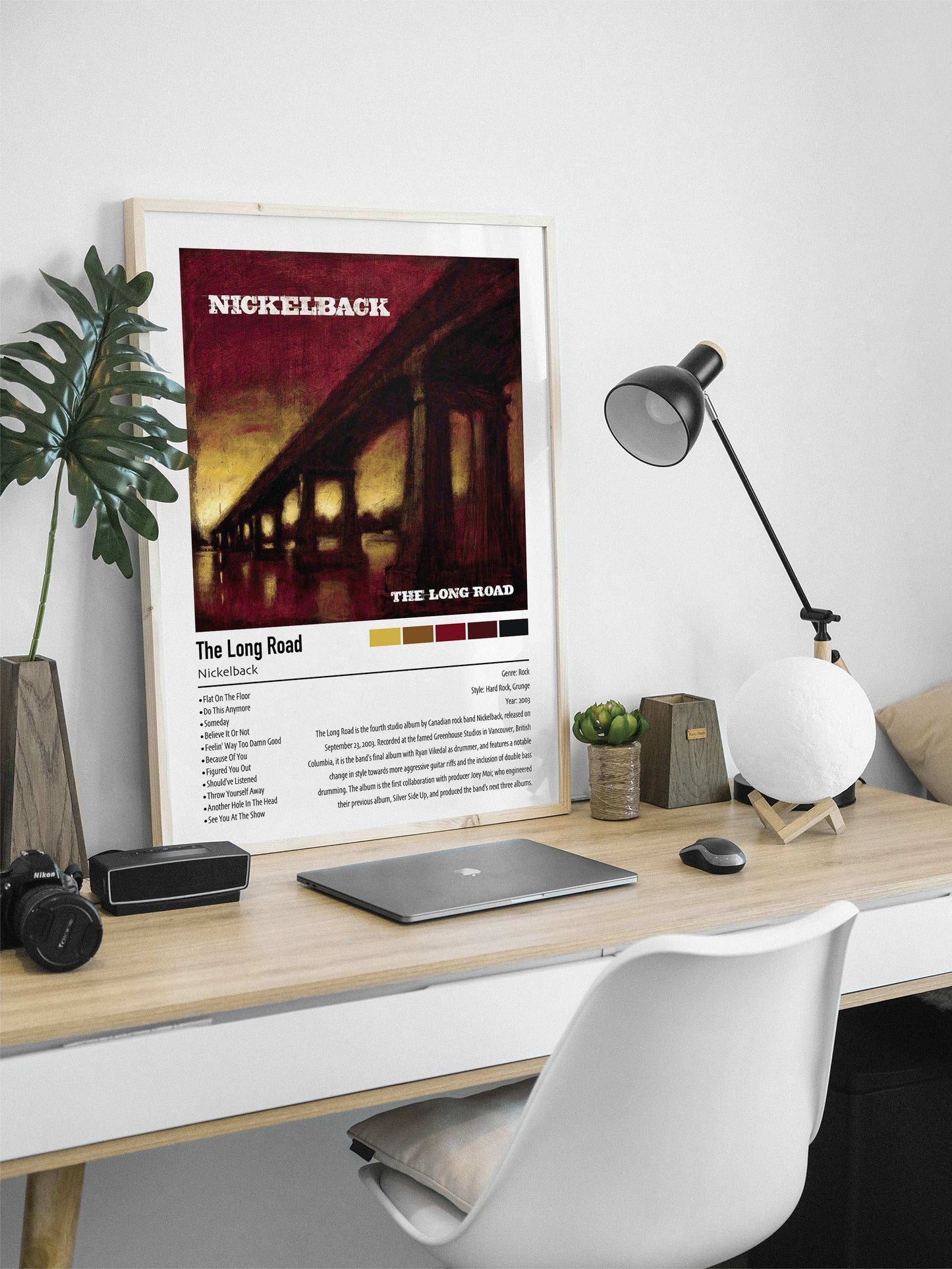 Nickelback | The Long Road | Custom Album Cover Poster Print