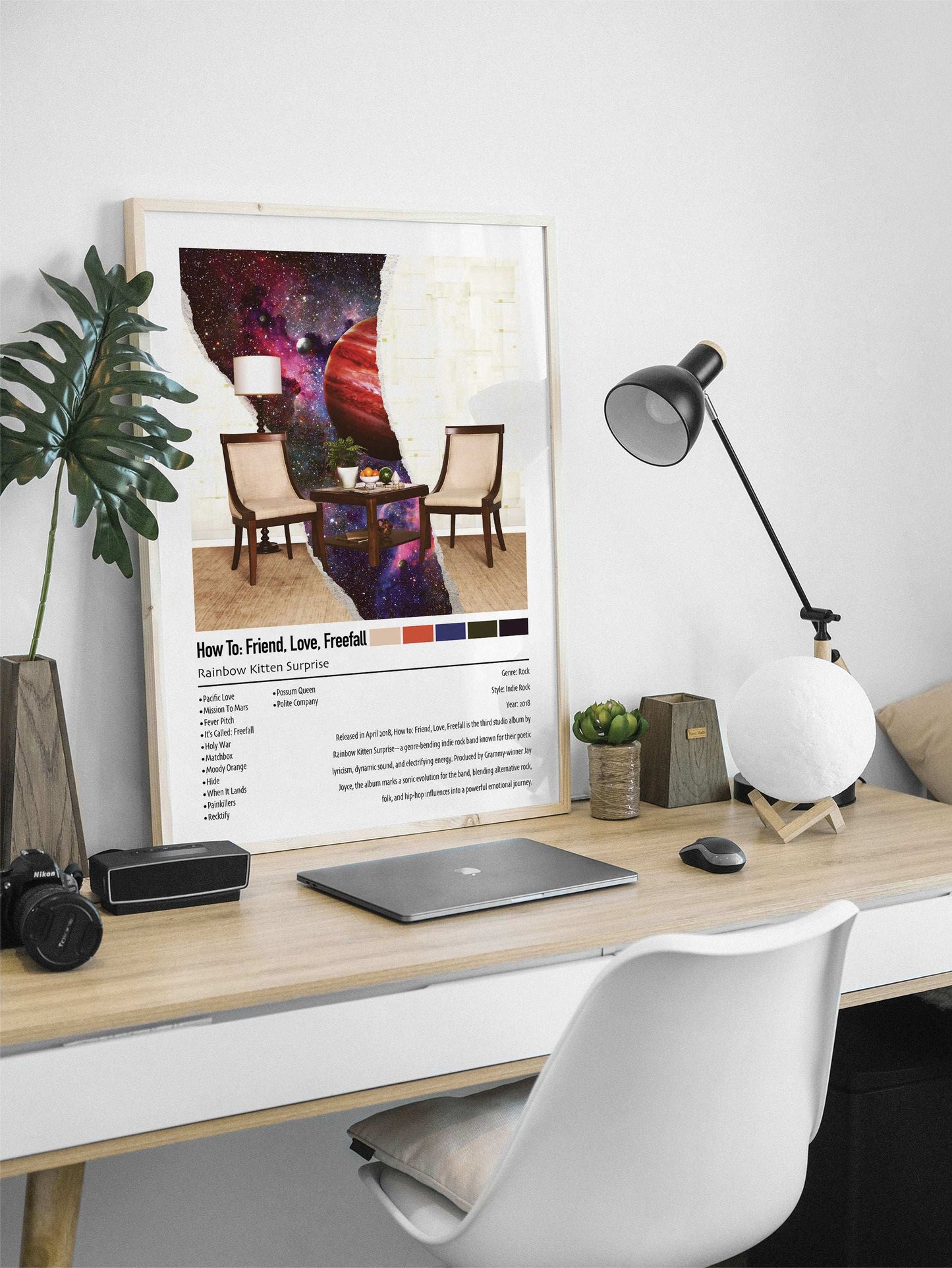 Rainbow Kitten Surprise | How To: Friend, Love, Freefall | Custom Album Cover Poster Print