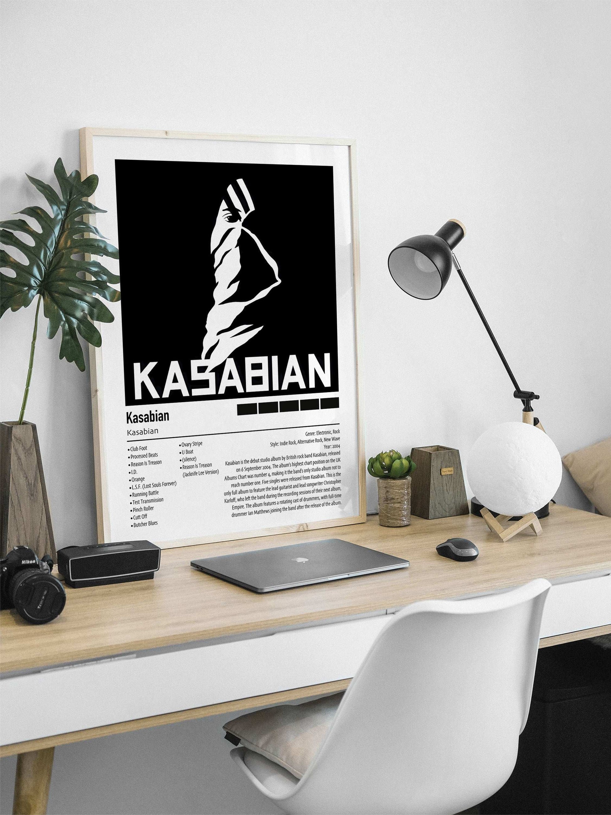 Kasabian | Kasabian | Custom Album Cover Poster Print
