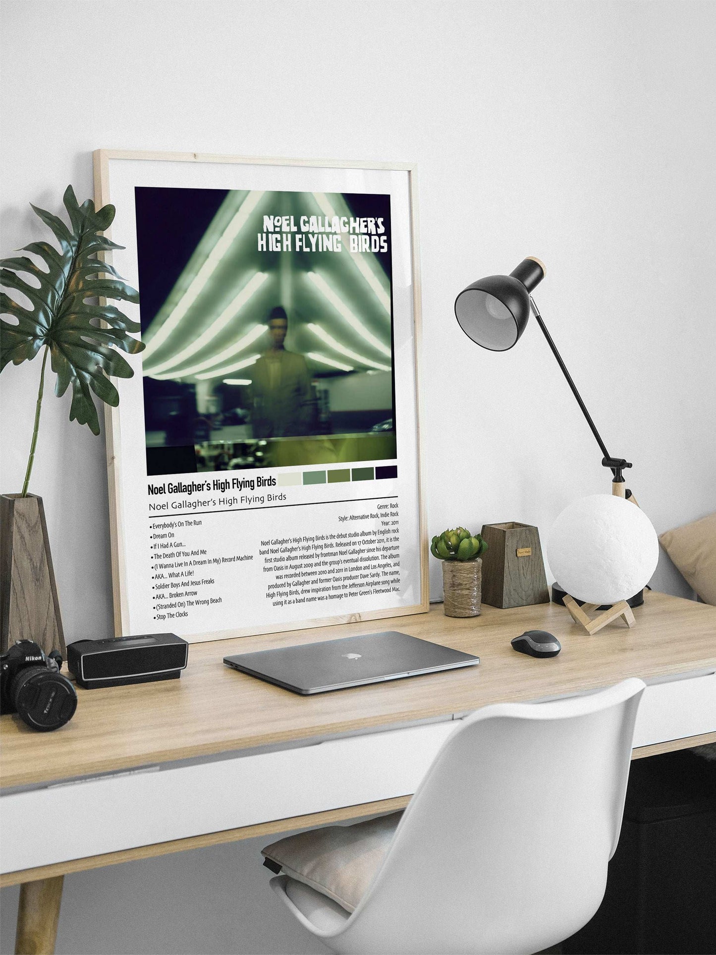 Noel Gallagher's High Flying Birds | Noel Gallagher's High Flying Birds | Custom Album Cover Poster Print