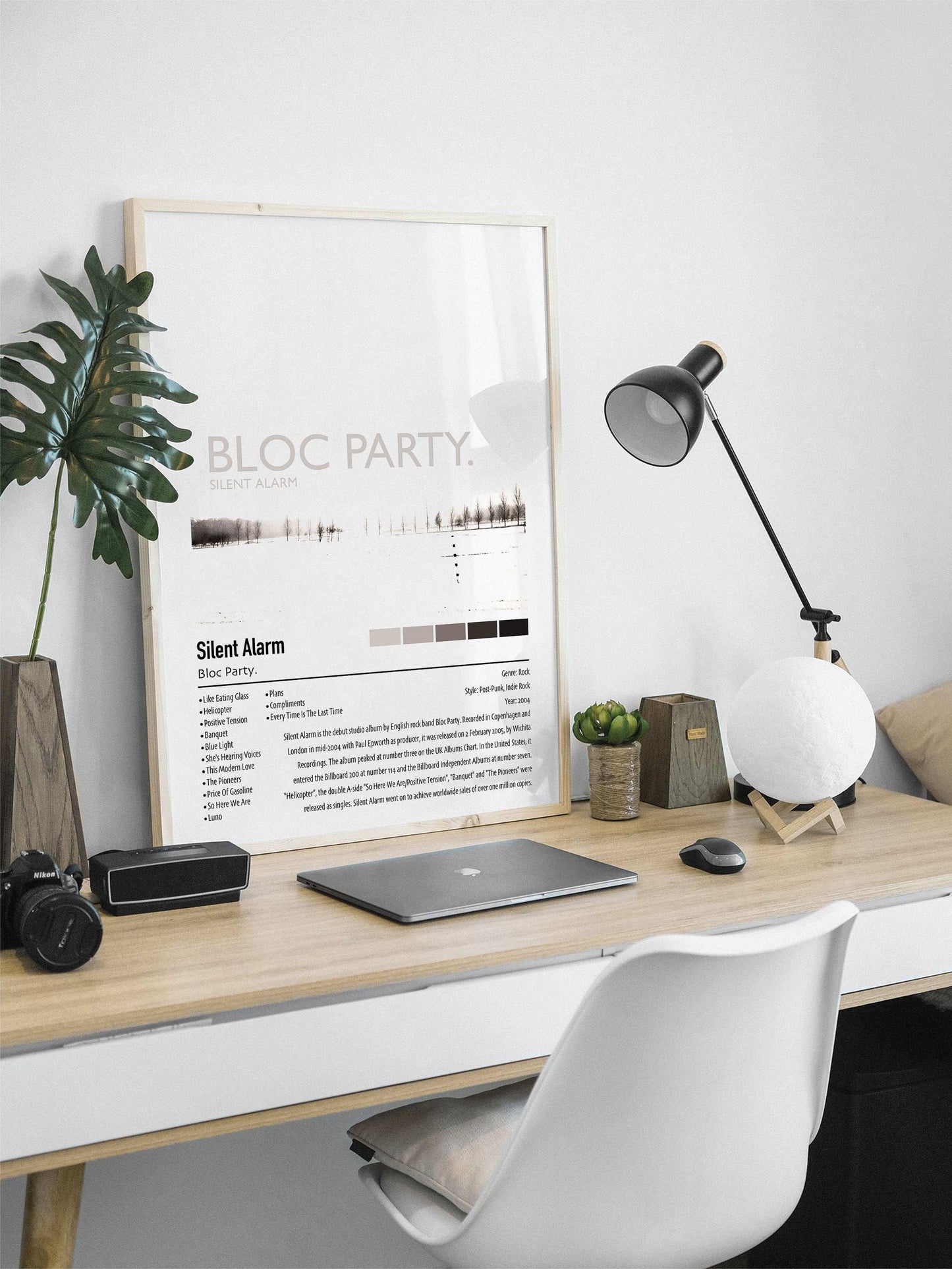 Bloc Party. | Silent Alarm | Custom Album Cover Poster Print