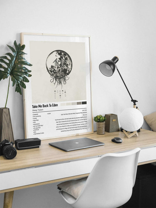 Sleep Token | Take Me Back To Eden | Custom Album Cover Poster Print