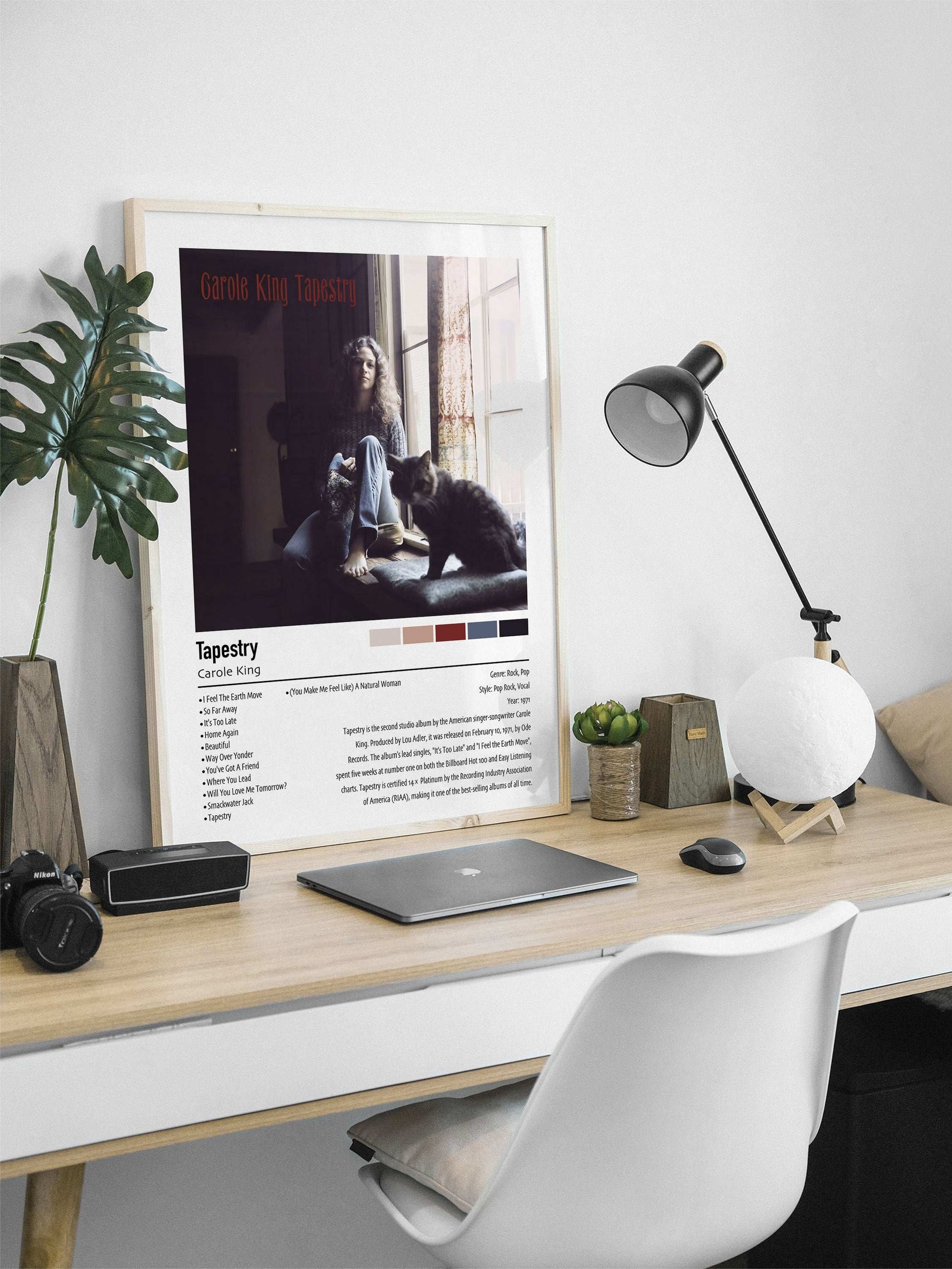 Carole King | Tapestry | Custom Album Cover Poster Print