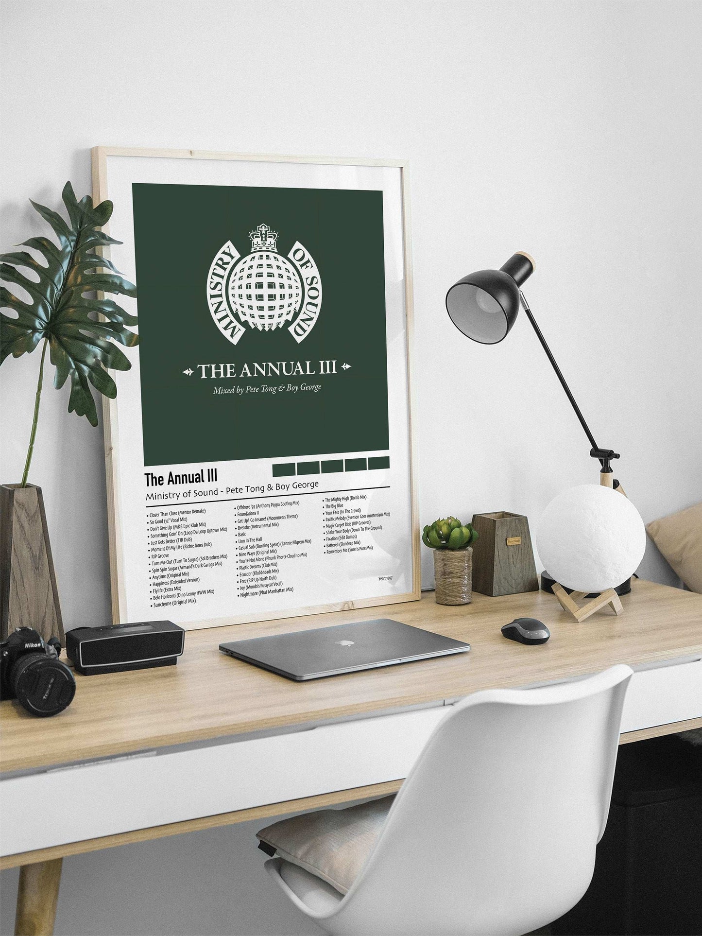 Ministry of Sound - Pete Tong & Boy George The Annual III | Custom Album Cover Poster Print