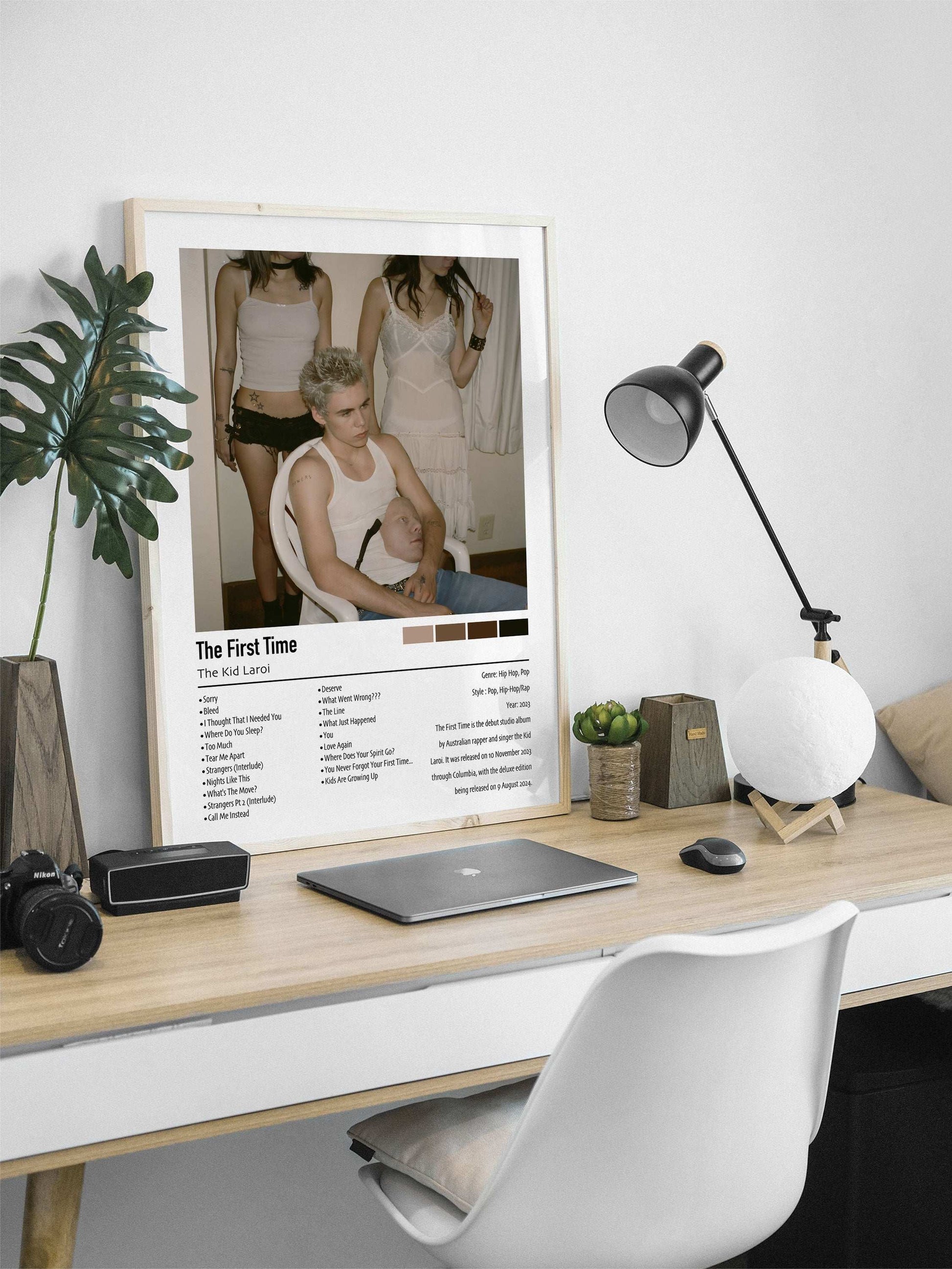 The Kid Laroi | The First Time | Custom Album Cover Poster Print