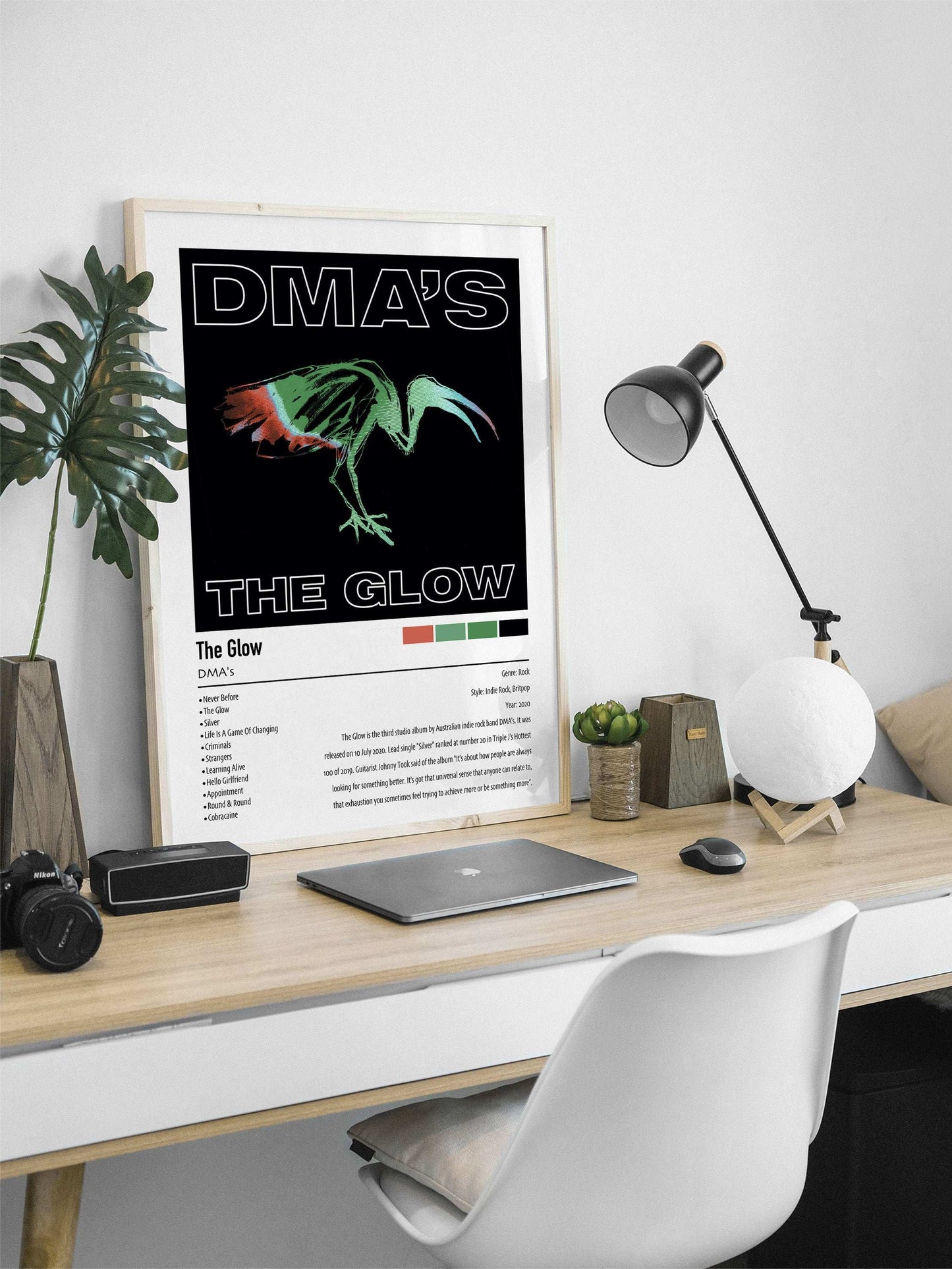DMA's | The Glow | Custom Album Cover Poster Print