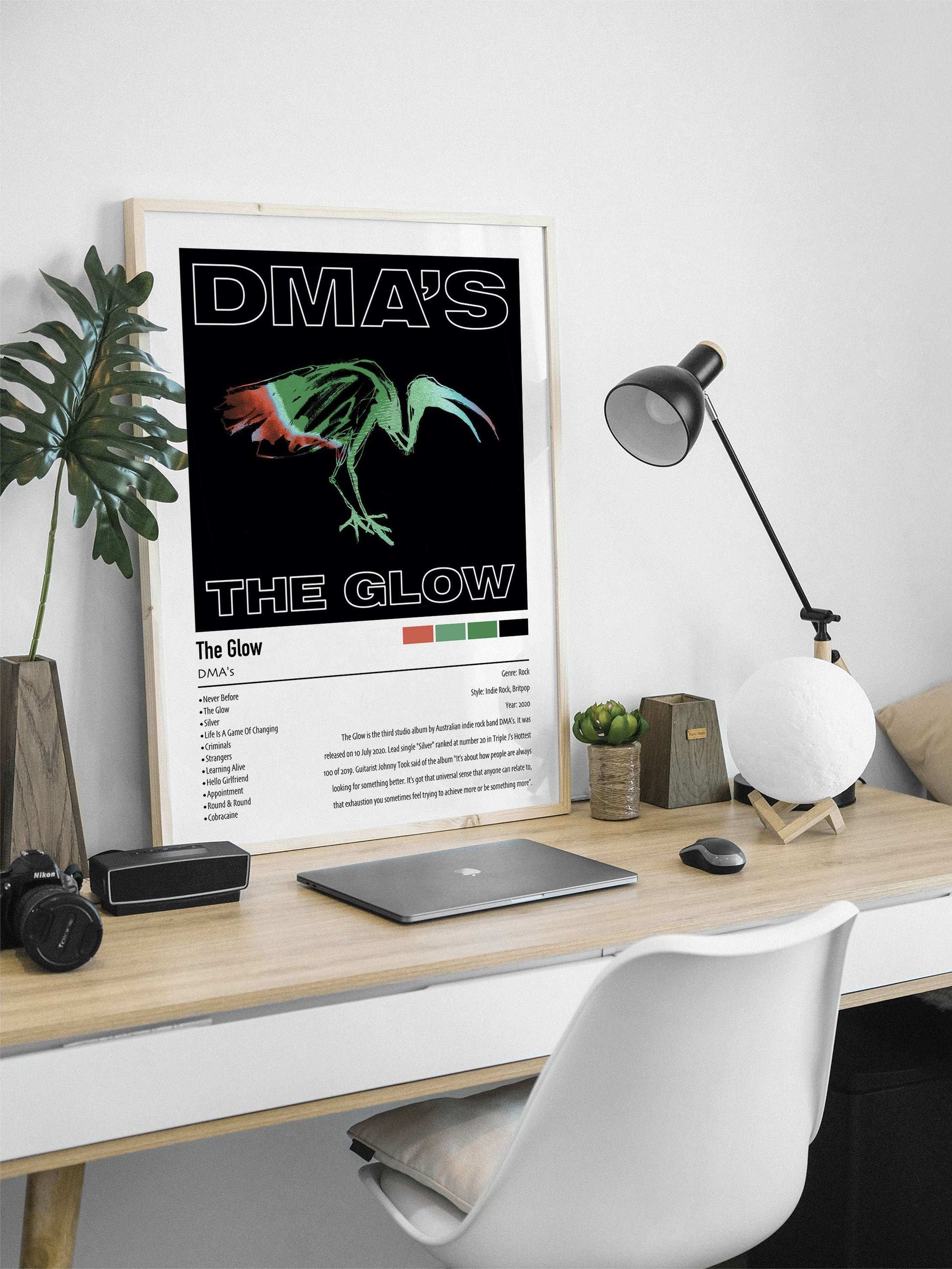 DMA's | The Glow | Custom Album Cover Poster Print