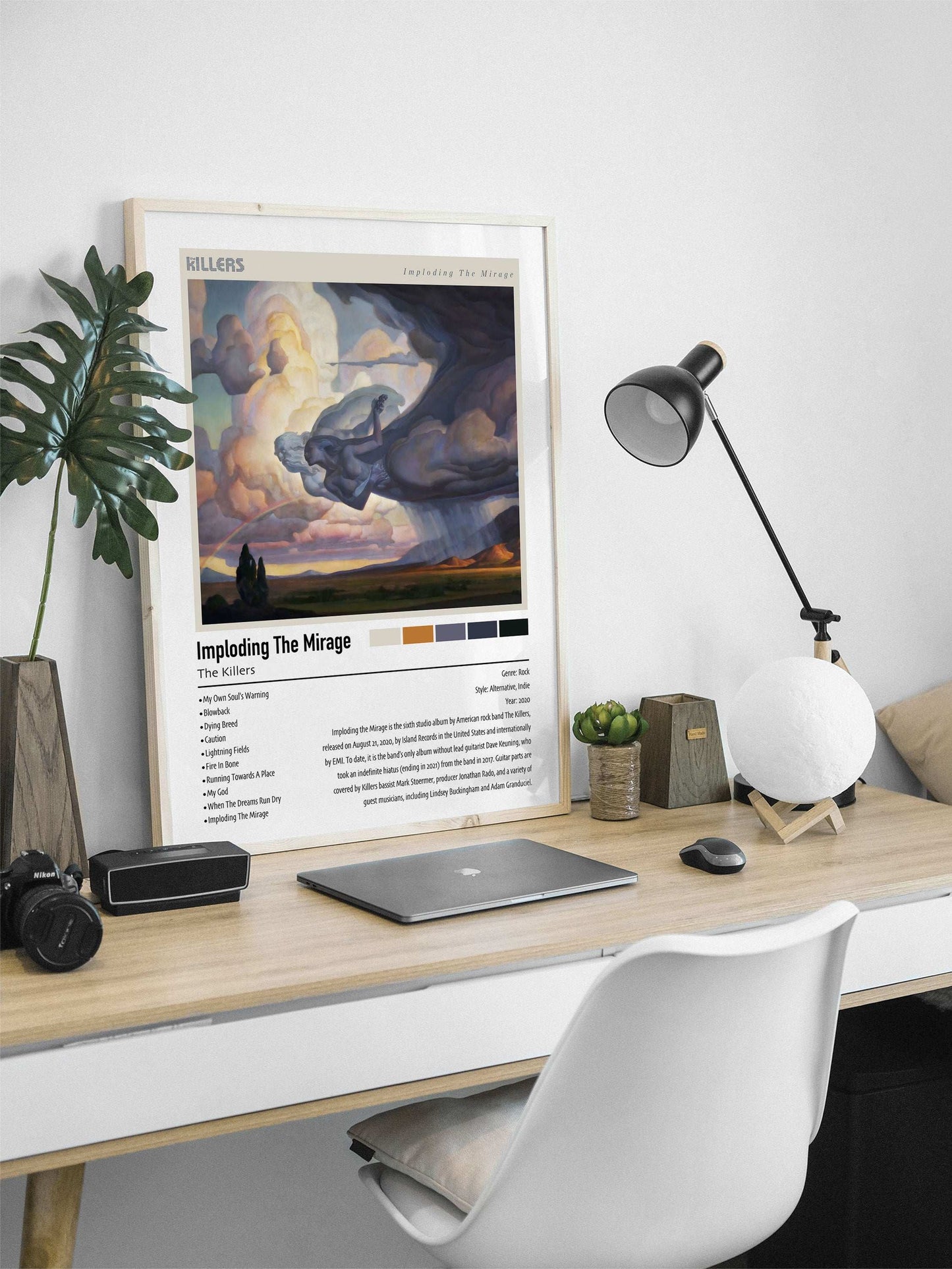 The Killers | Imploding The Mirage | Custom Album Cover Poster Print