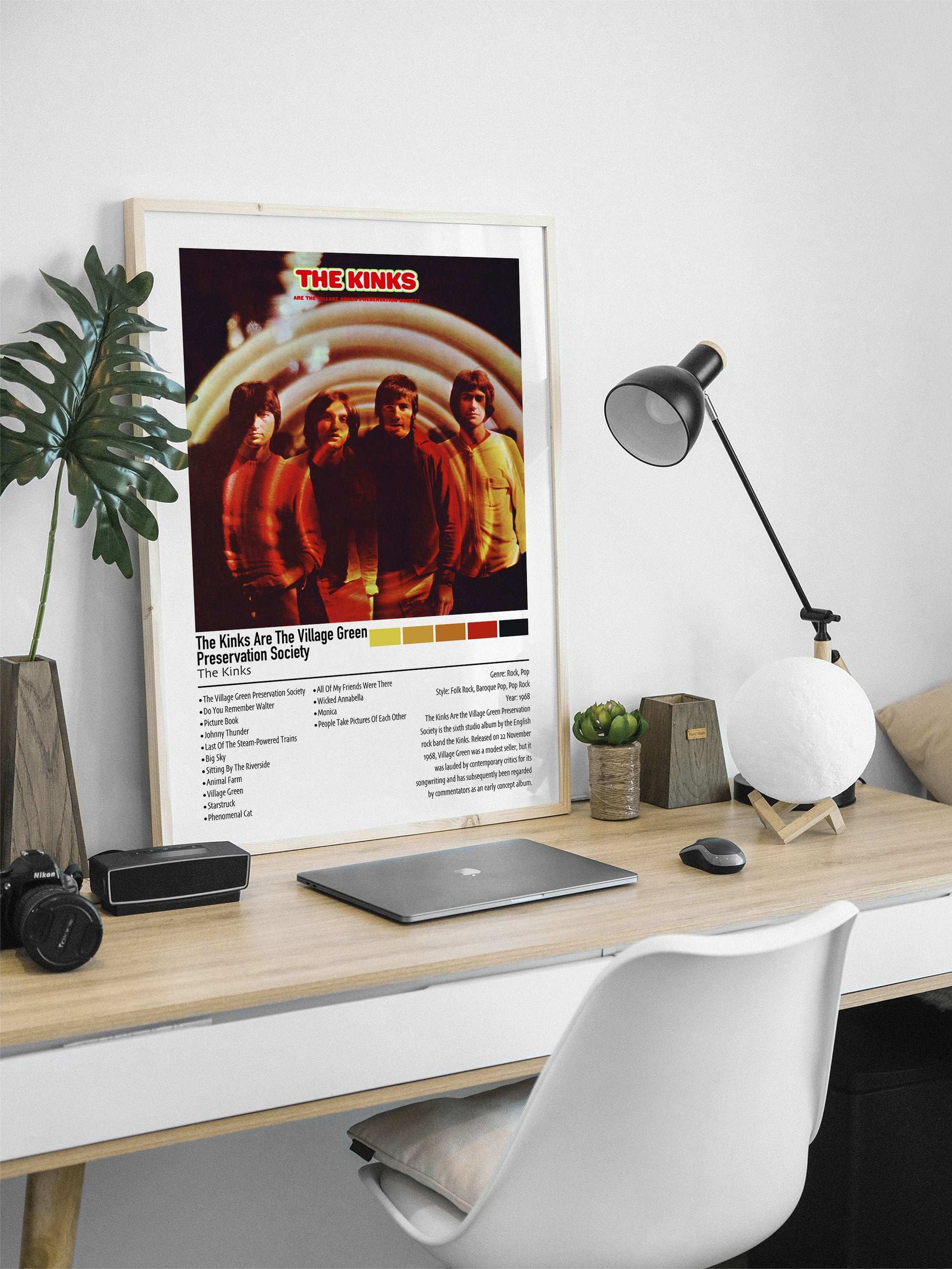 The Kinks | The Kinks Are The Village Green Preservation Society | Custom Album Cover Poster Print