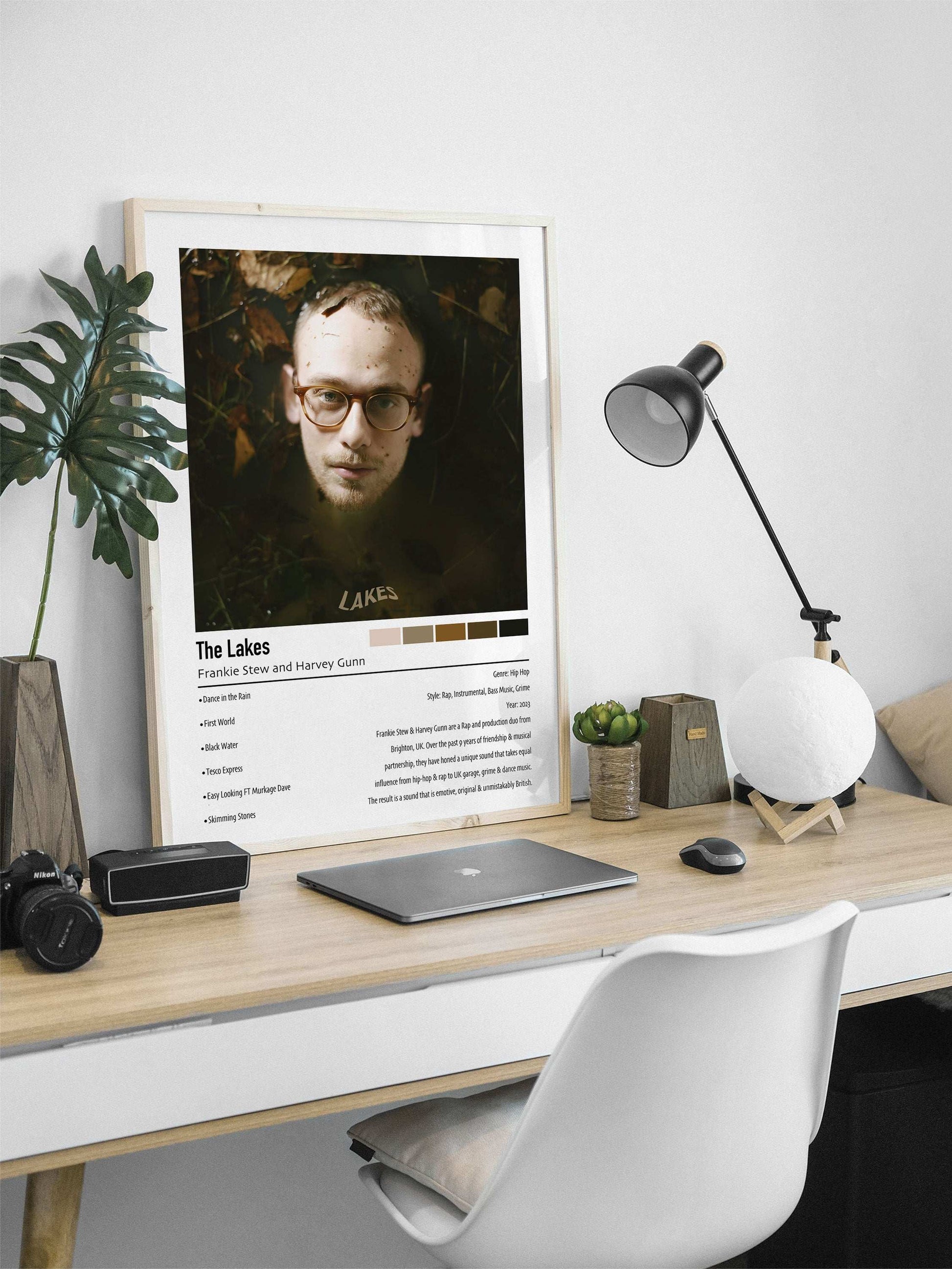 Frankie Stew and Harvey Gunn | The Lakes | Custom Album Cover Poster Print