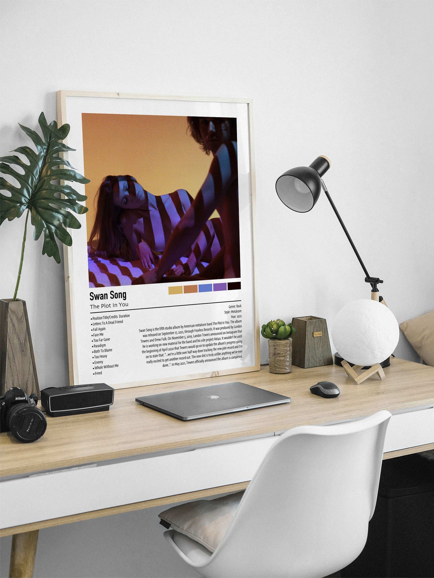 The Plot In You | Swan Song | Custom Album Cover Poster Print