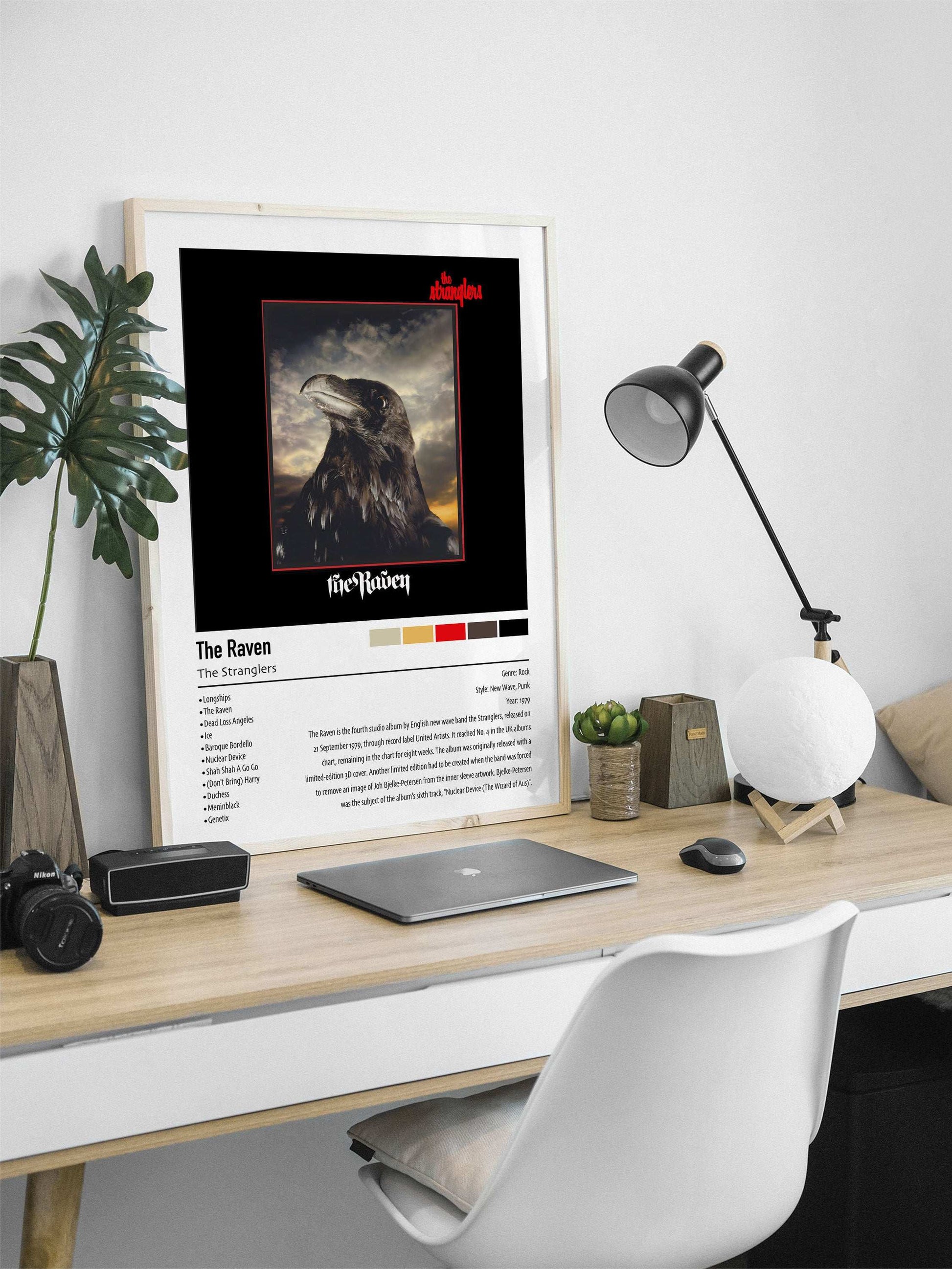 The Stranglers | The Raven | Custom Album Cover Poster Print
