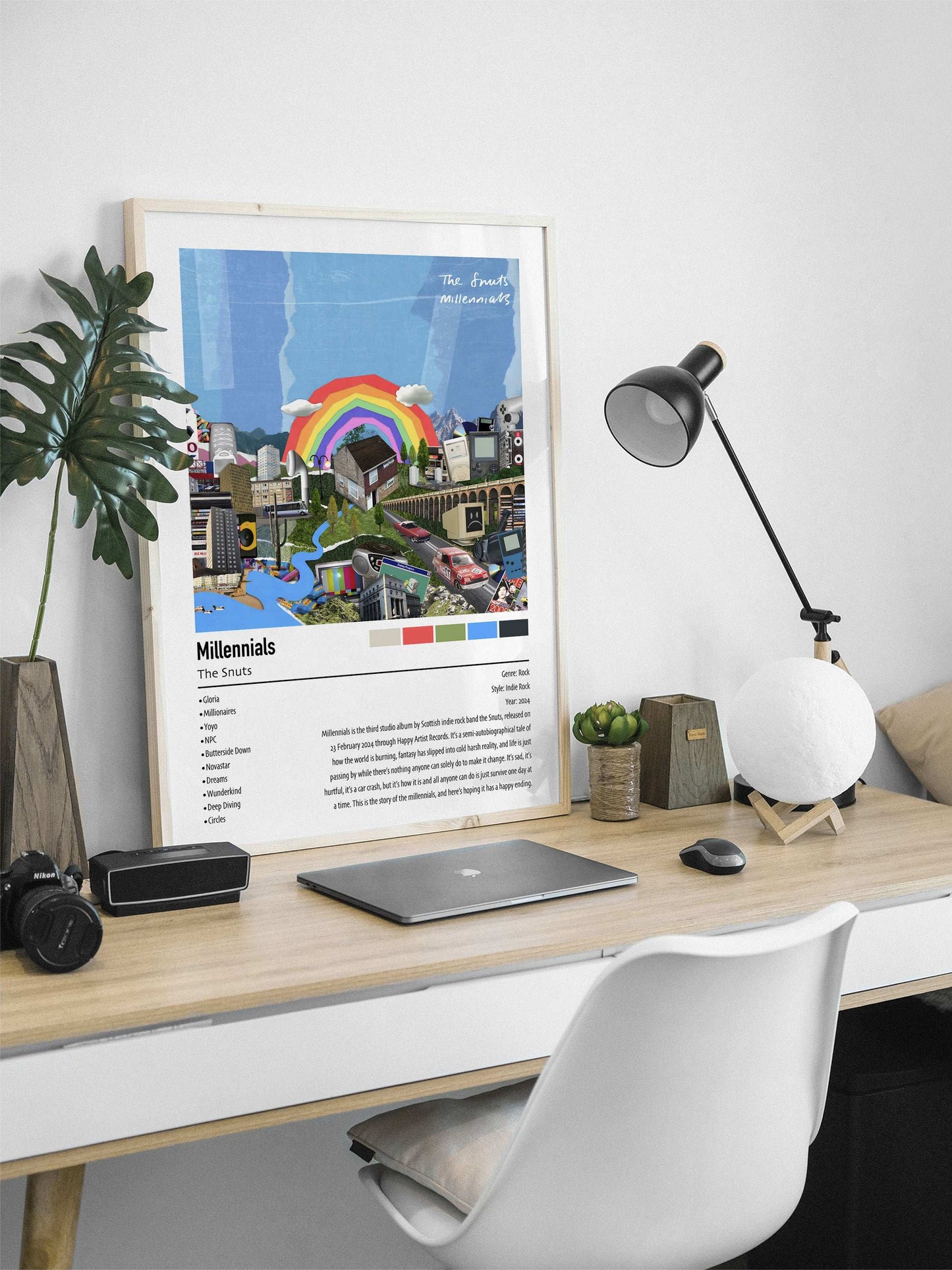 The Snuts | Millennials | Custom Album Cover Poster Print