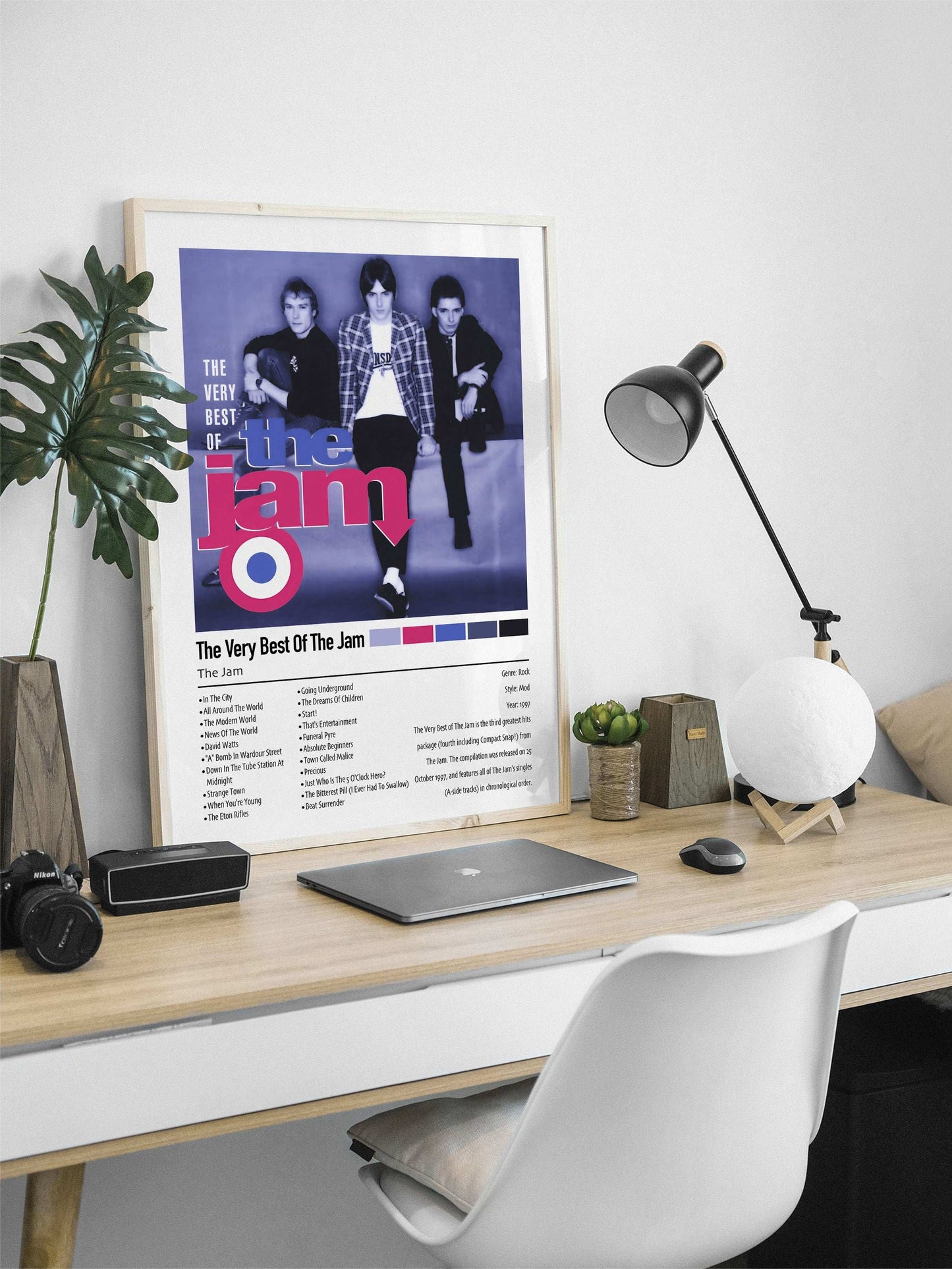 The Jam | The Very Best Of The Jam | Custom Album Cover Poster Print