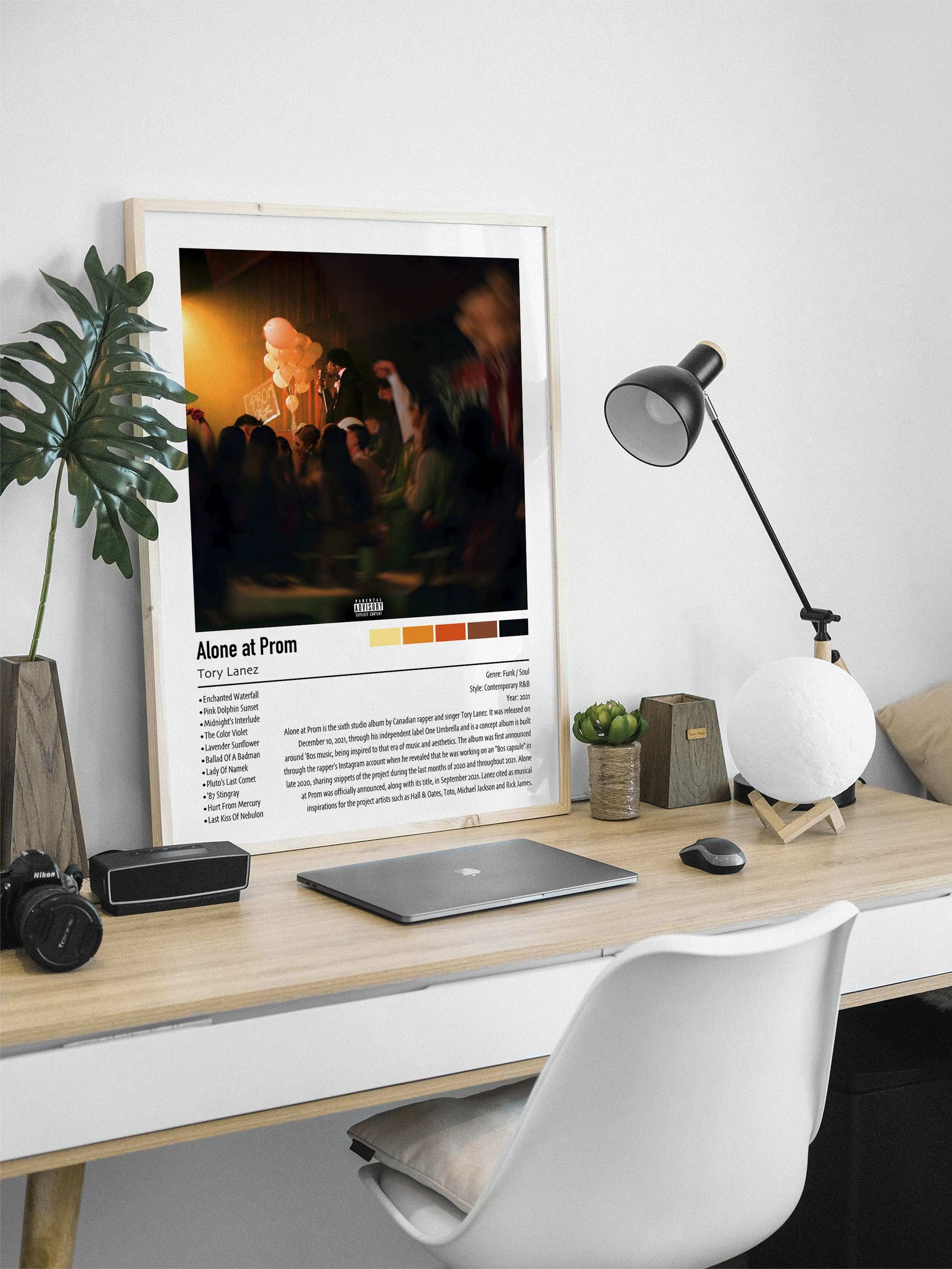 Tory Lanez | Alone At Prom | Custom Album Cover Poster Print