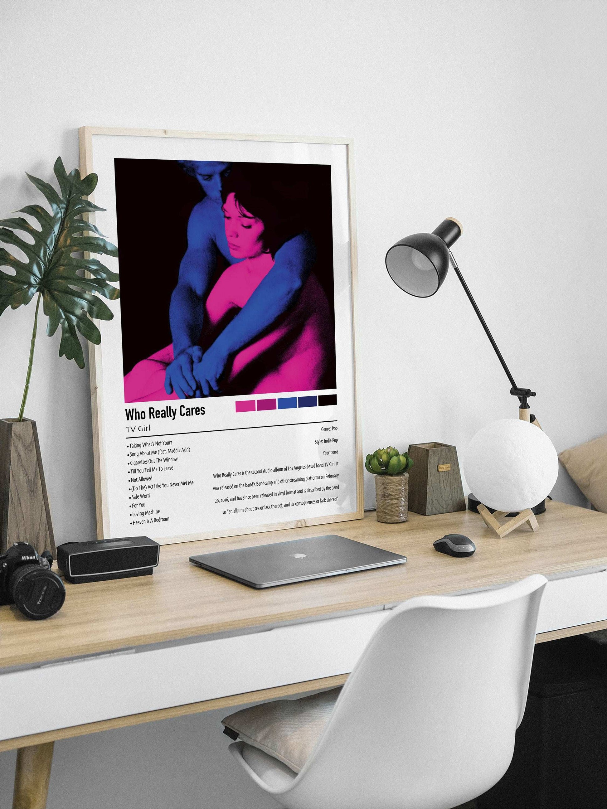 TV Girl | Who Really Cares | Custom Album Cover Poster Print