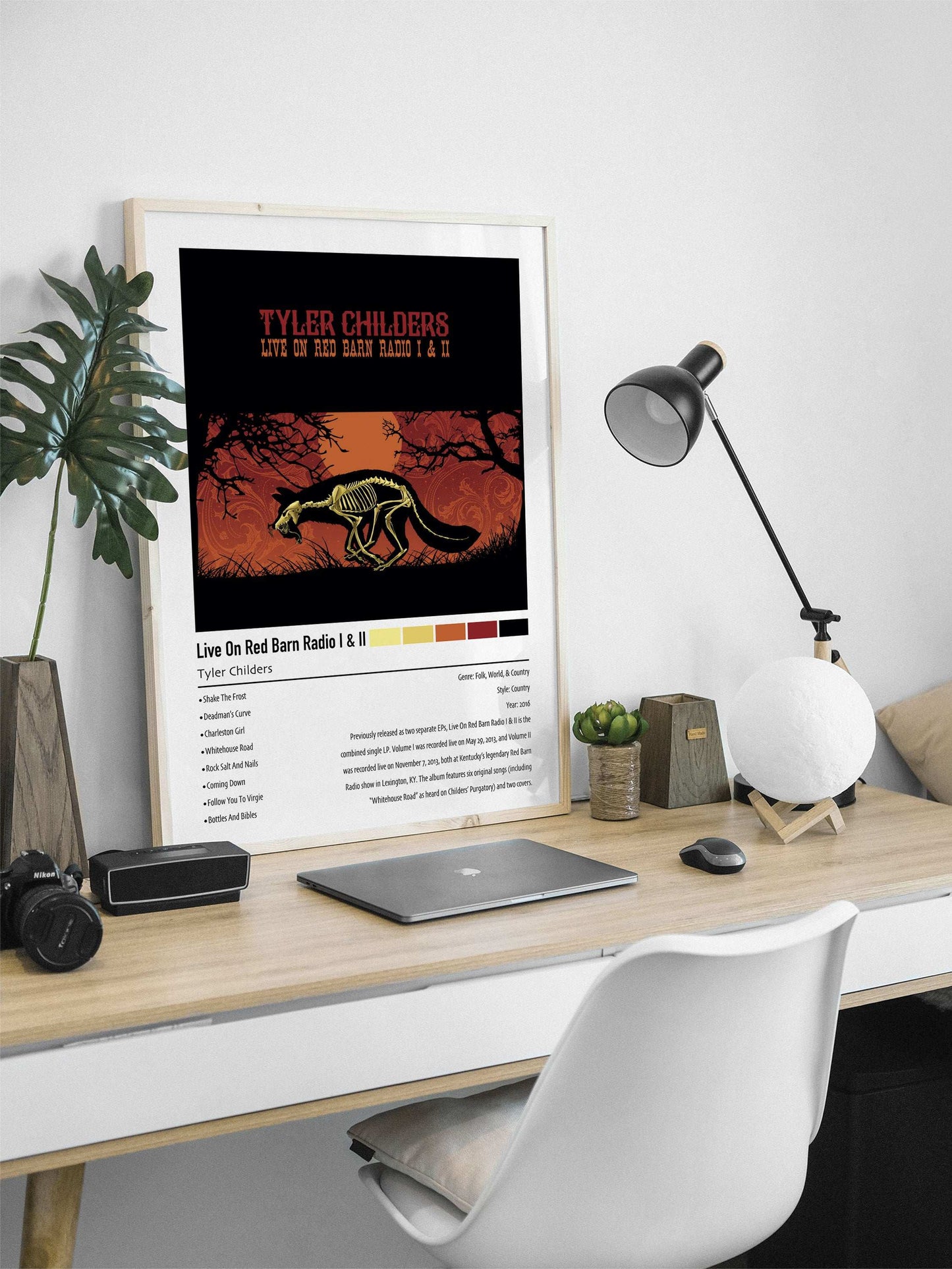 Tylers Child | Live On Red Barn Radio I & II | Custom Album Cover Poster Print