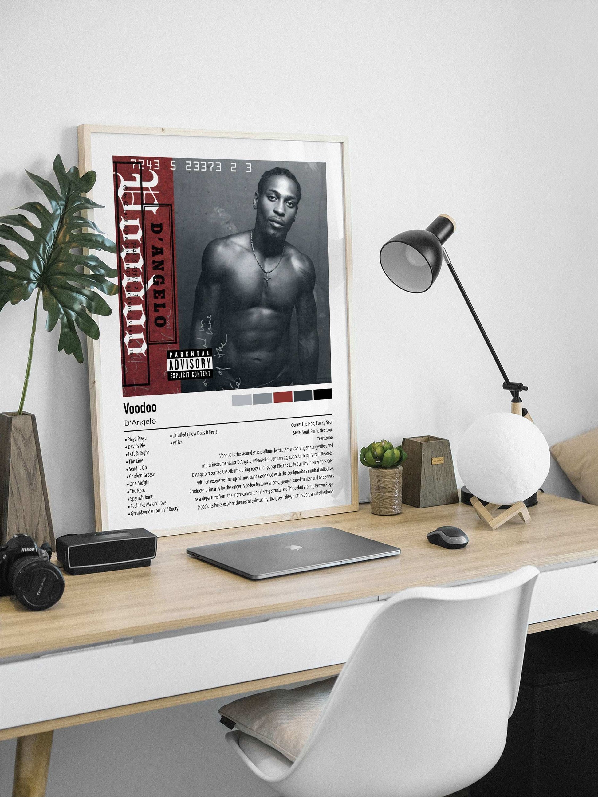 D'Angelo | Voodoo | Custom Album Cover Poster Print