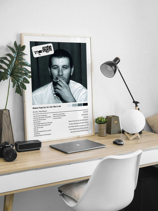 Arctic Monkeys | Whatever People Say I Am, That's What I'm Not | Custom Album Cover Poster Print